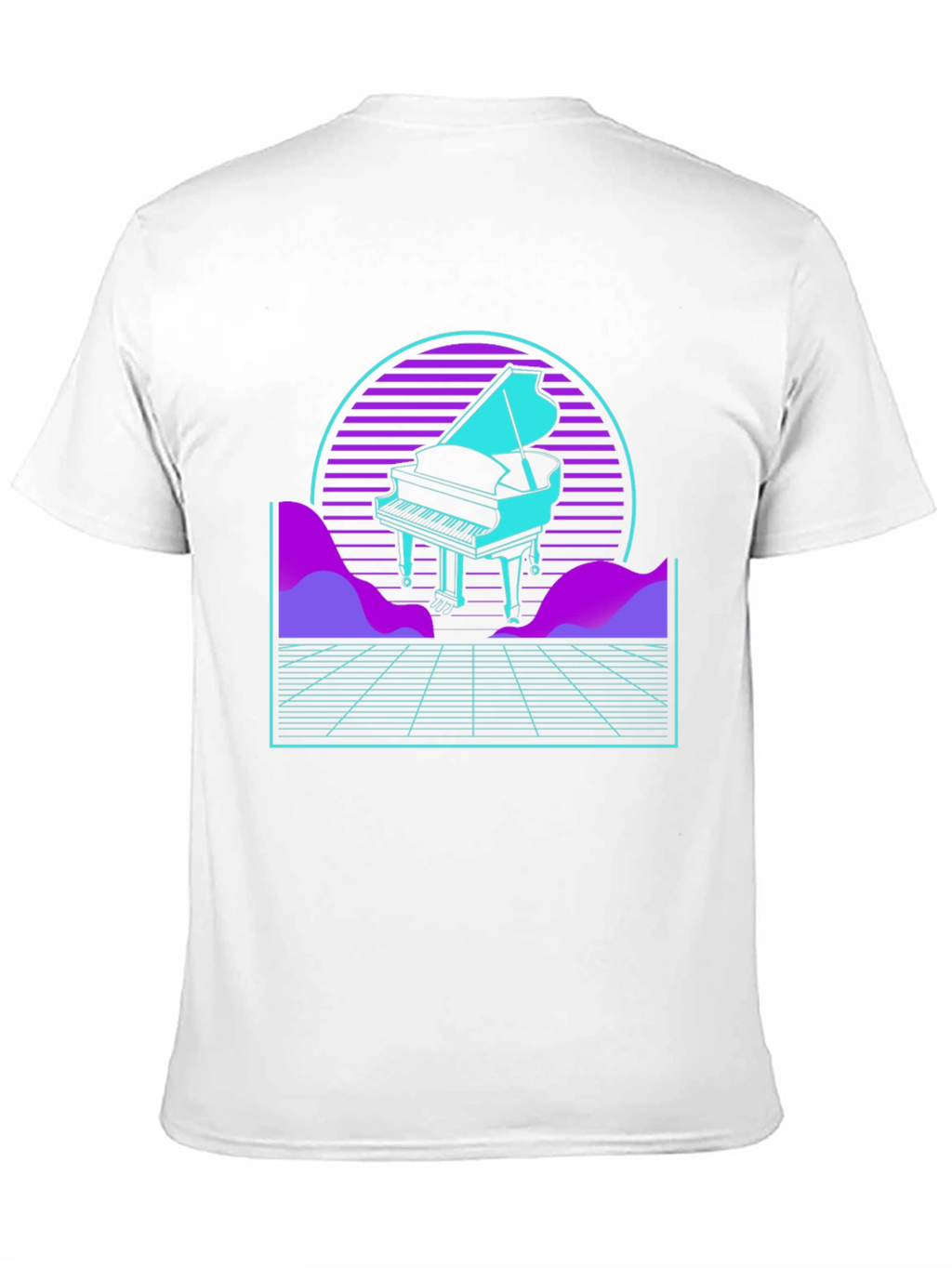 Synthwave Piano T-Shirt