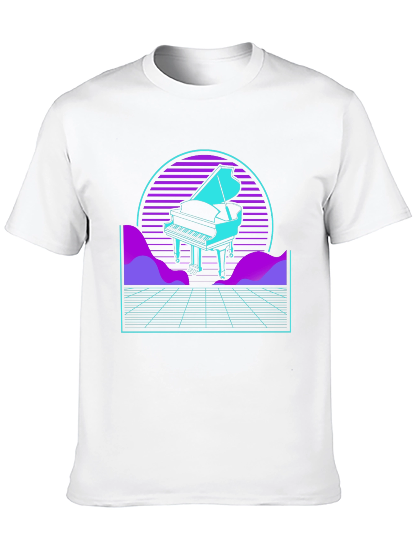 Synthwave Piano T-Shirt