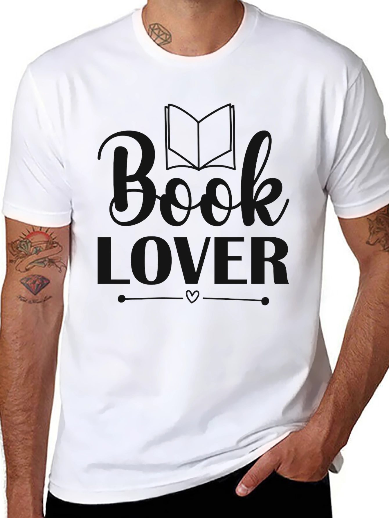 Mens Black Short Sleeve T-Shirt