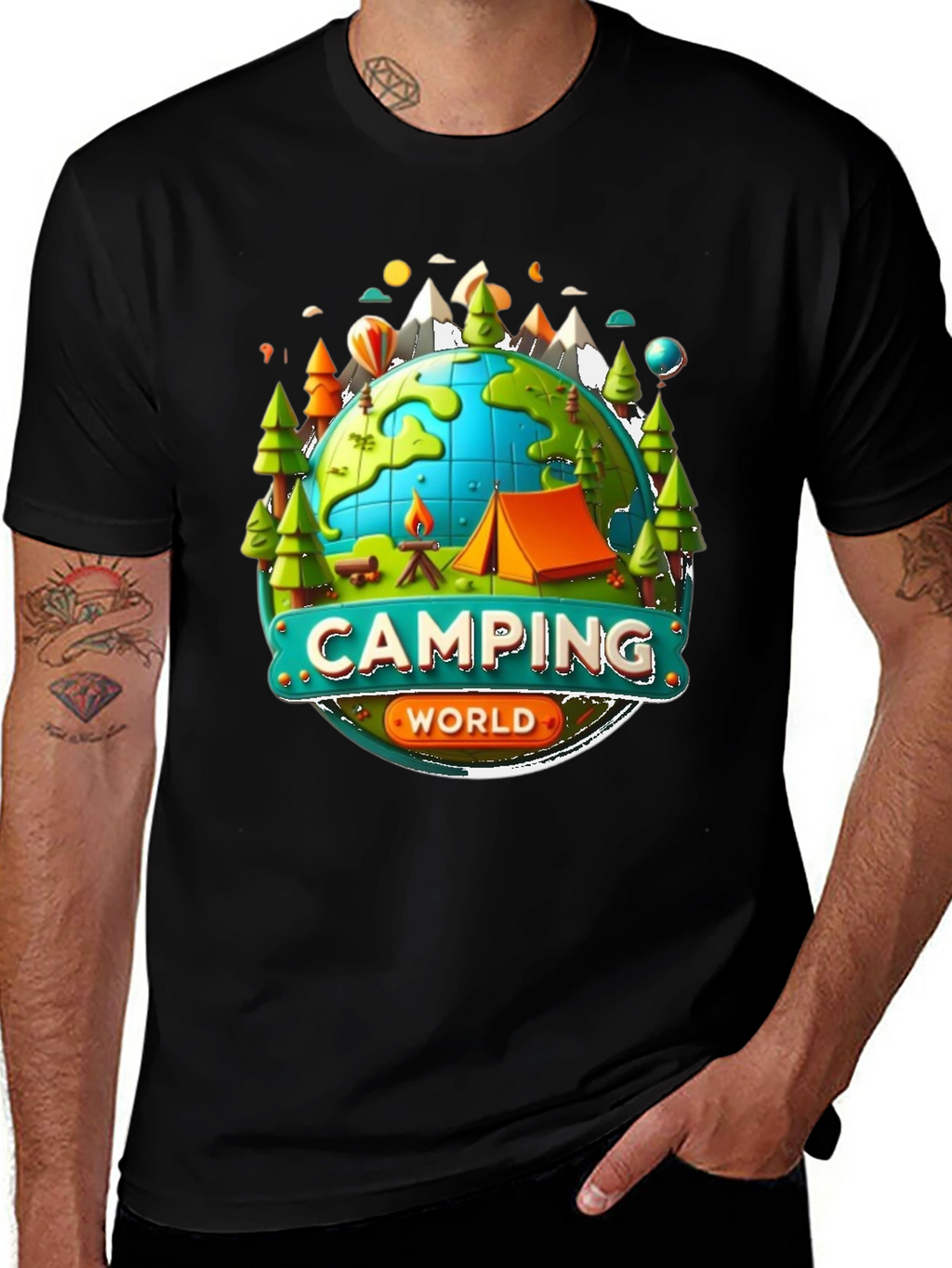 Camping World Graphic Tee - Adventure Awaits!