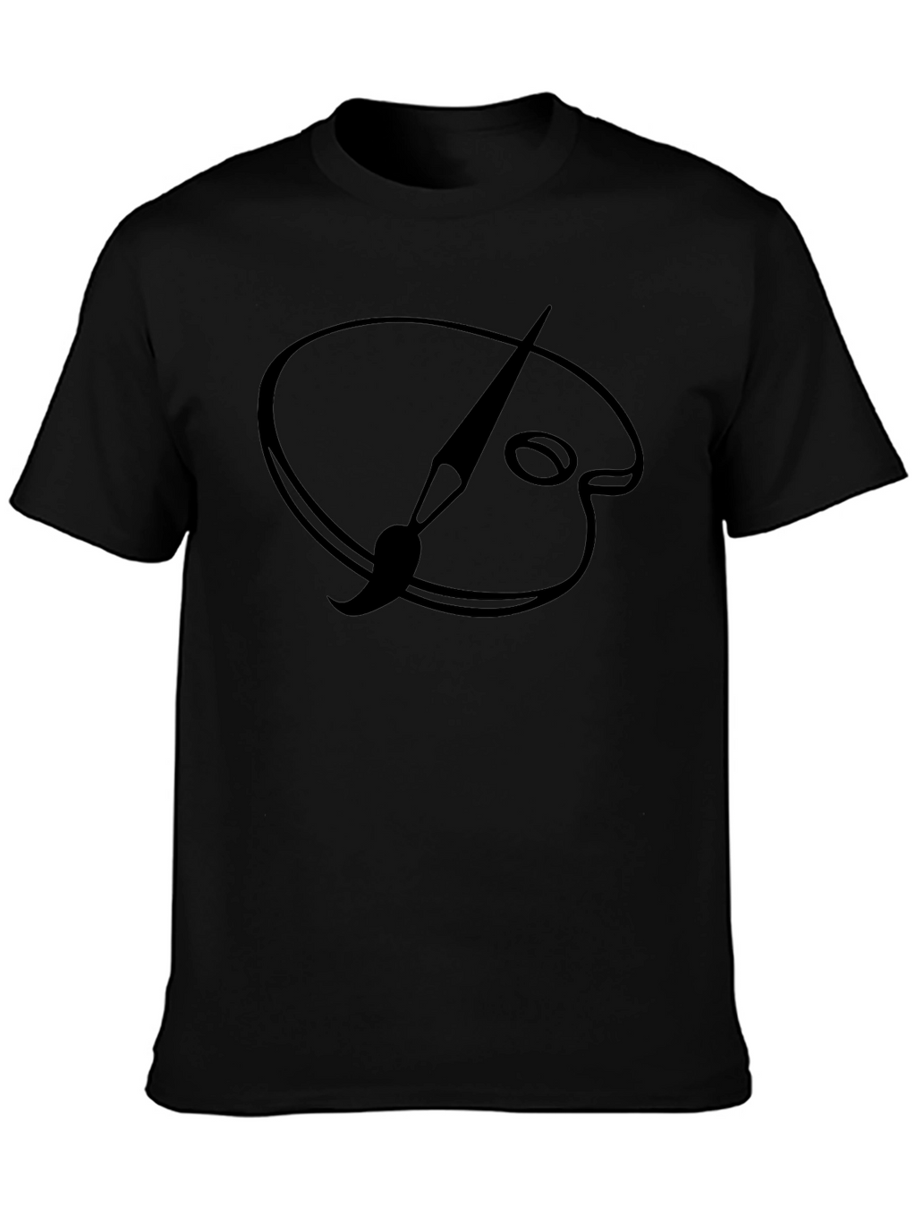 Artist Palette T-Shirt - Creative Design