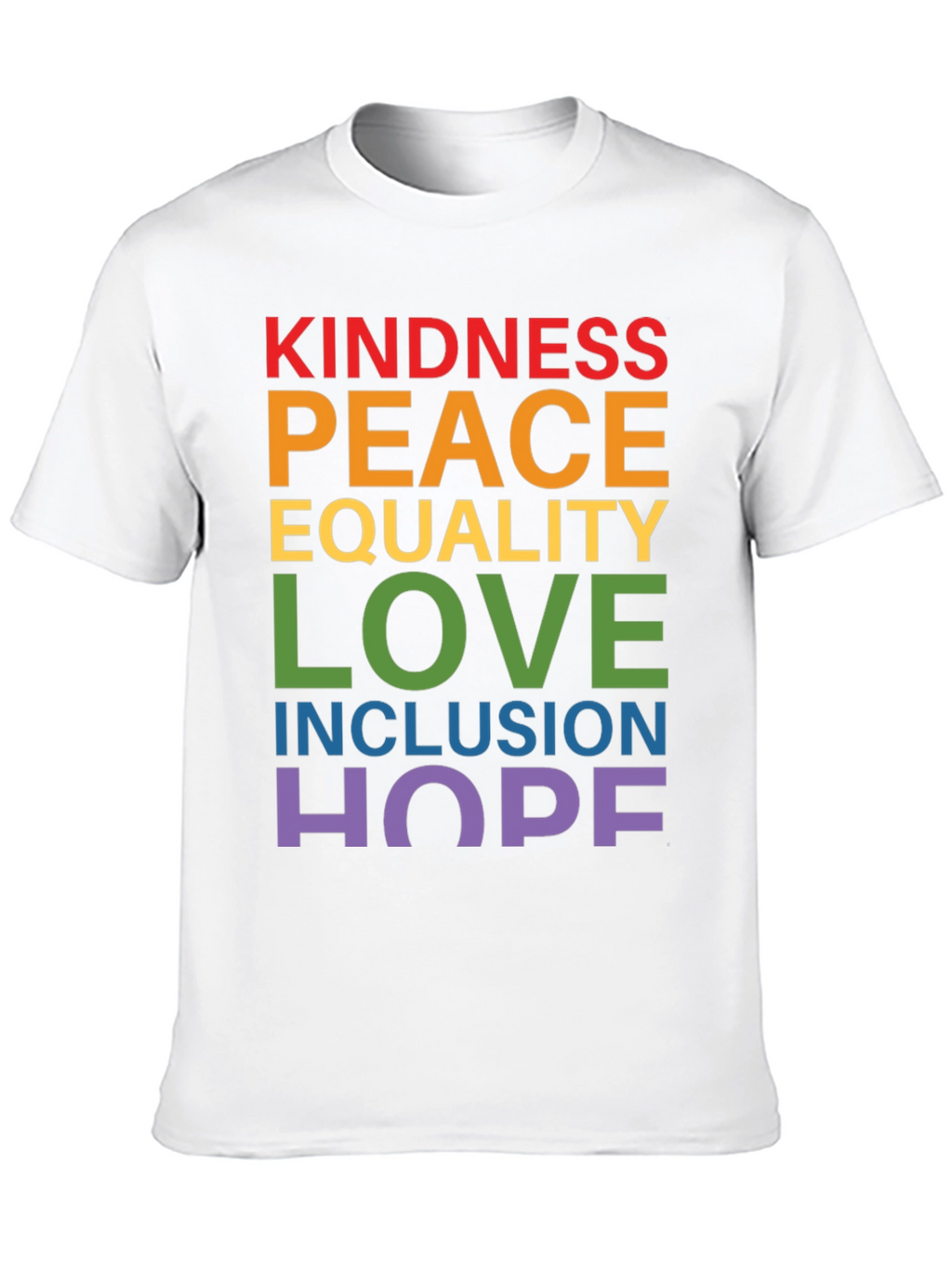 Kindness Peace Love Graphic Tee