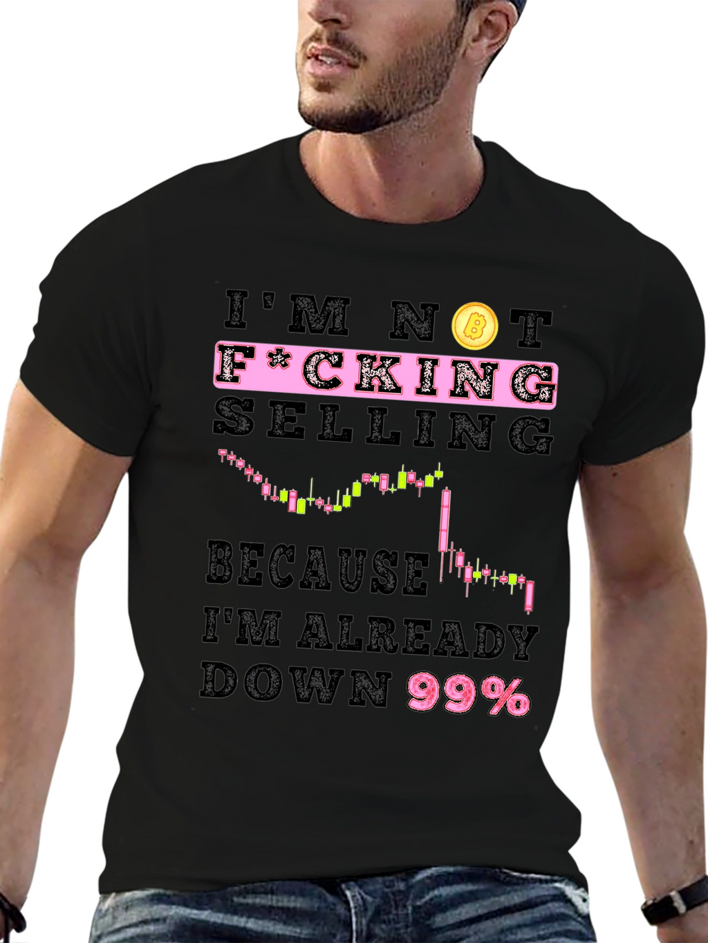 Bitcoin HODL T-Shirt - Im Not Selling