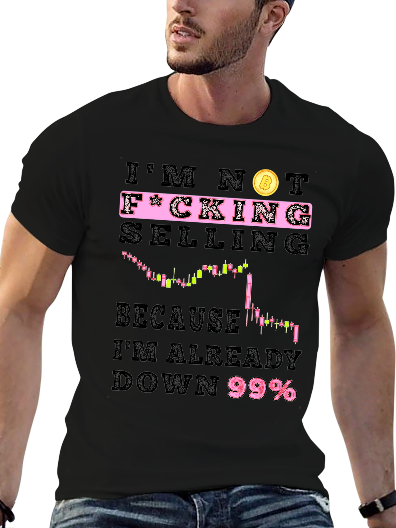 Bitcoin HODL T-Shirt - Im Not Selling