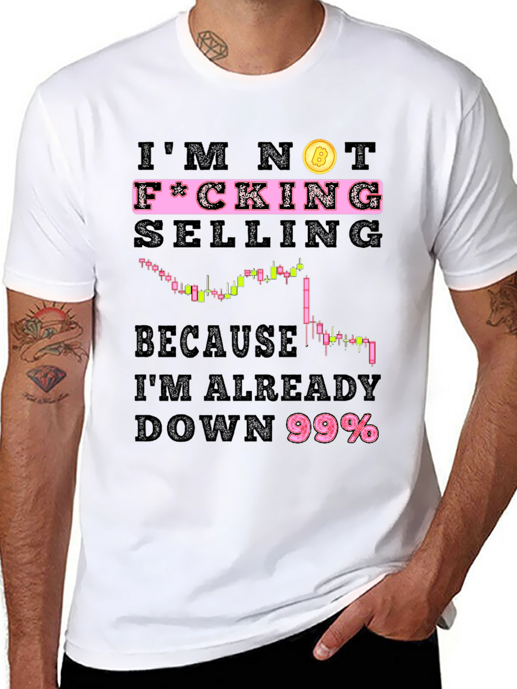 Bitcoin HODL T-Shirt - Im Not Selling