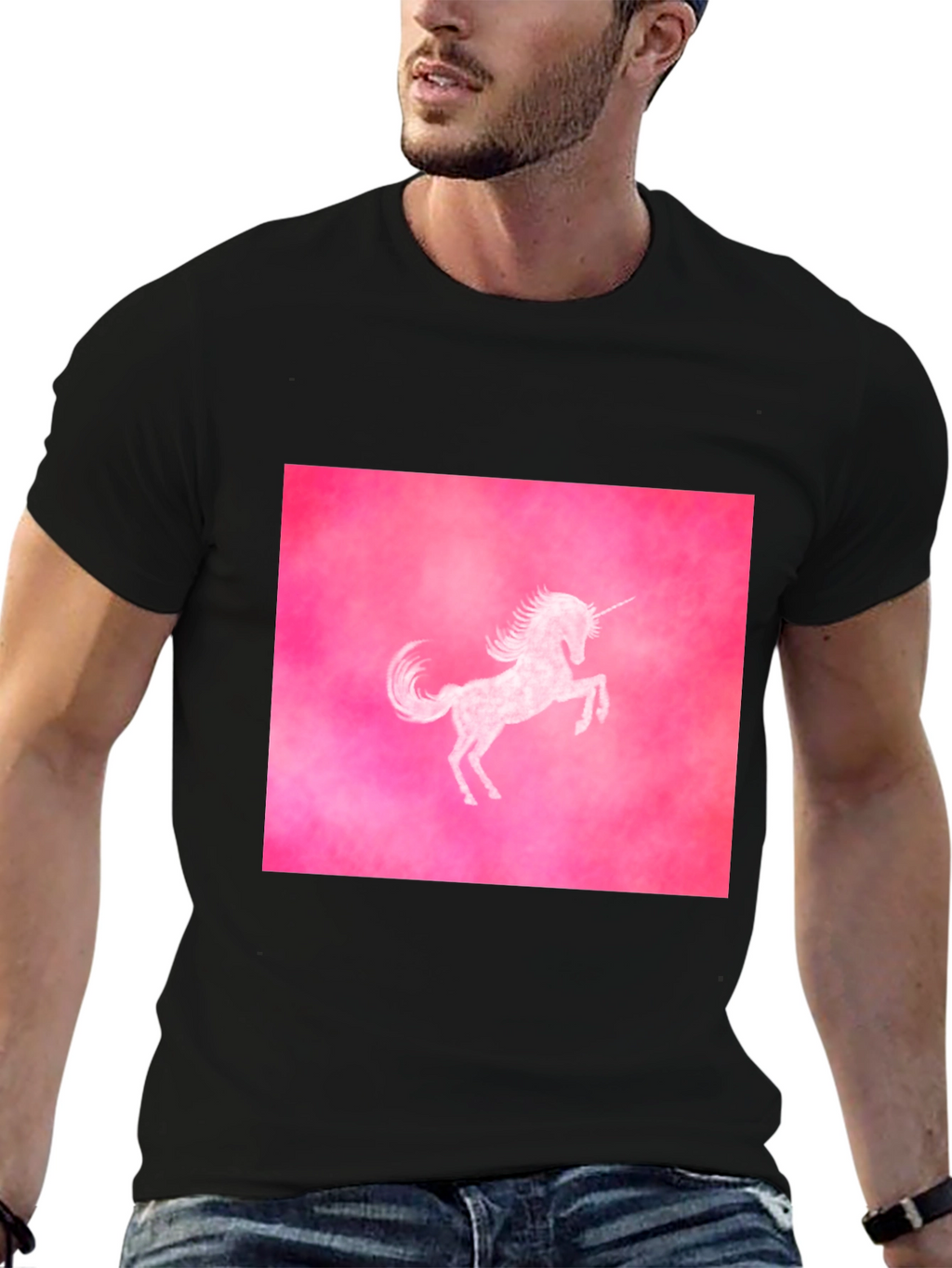 Unicorn Graphic Tee - Pink Fantasy