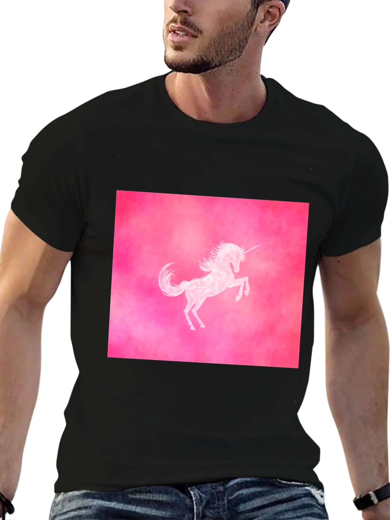 Unicorn Graphic Tee - Pink Fantasy