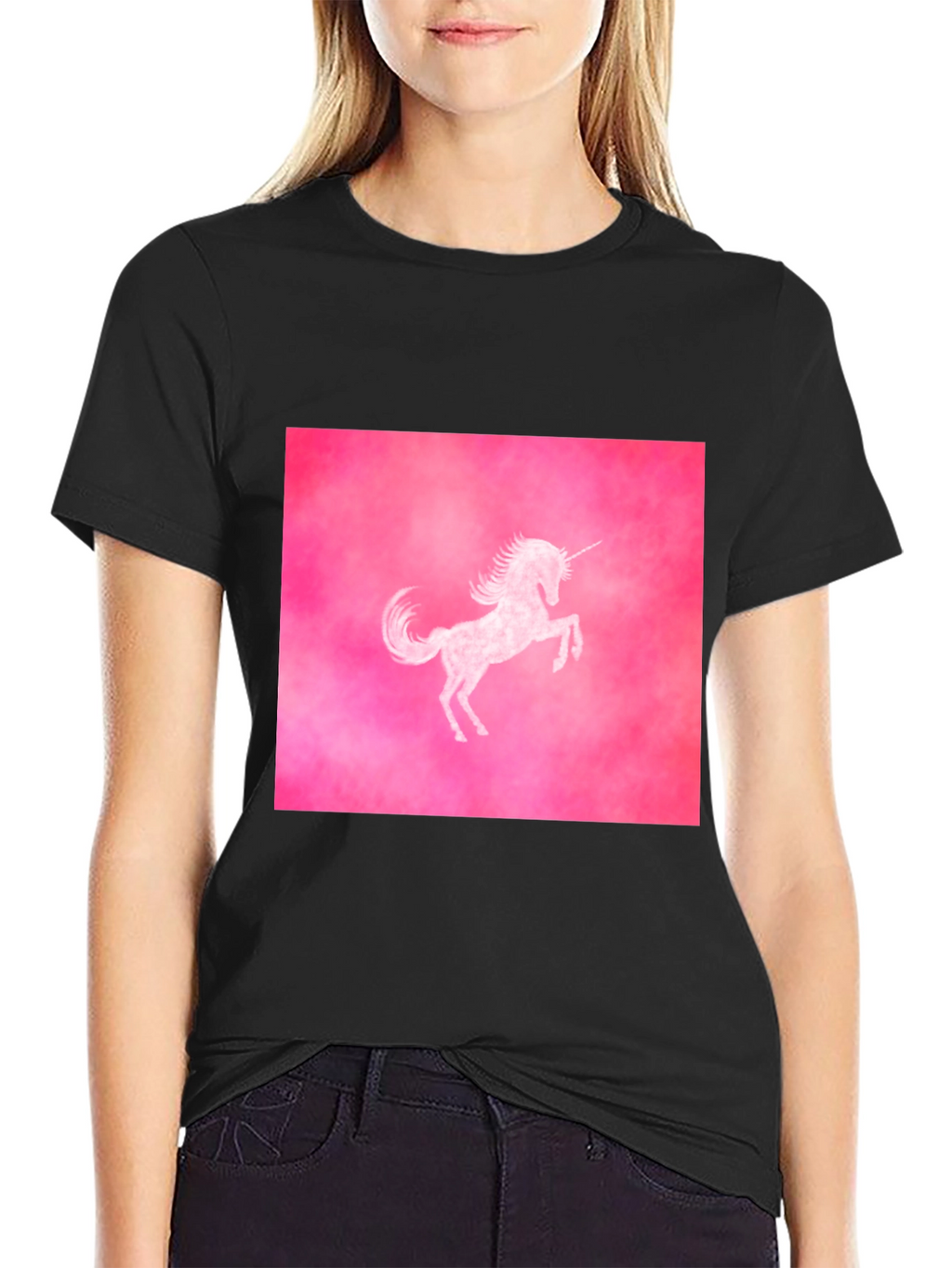 Unicorn Graphic Tee - Pink Fantasy