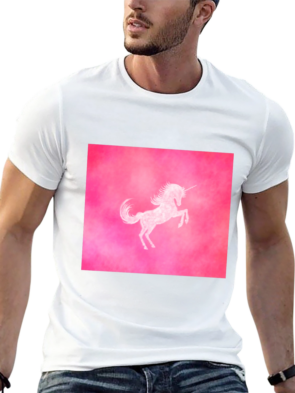 Unicorn Graphic Tee - Pink Fantasy