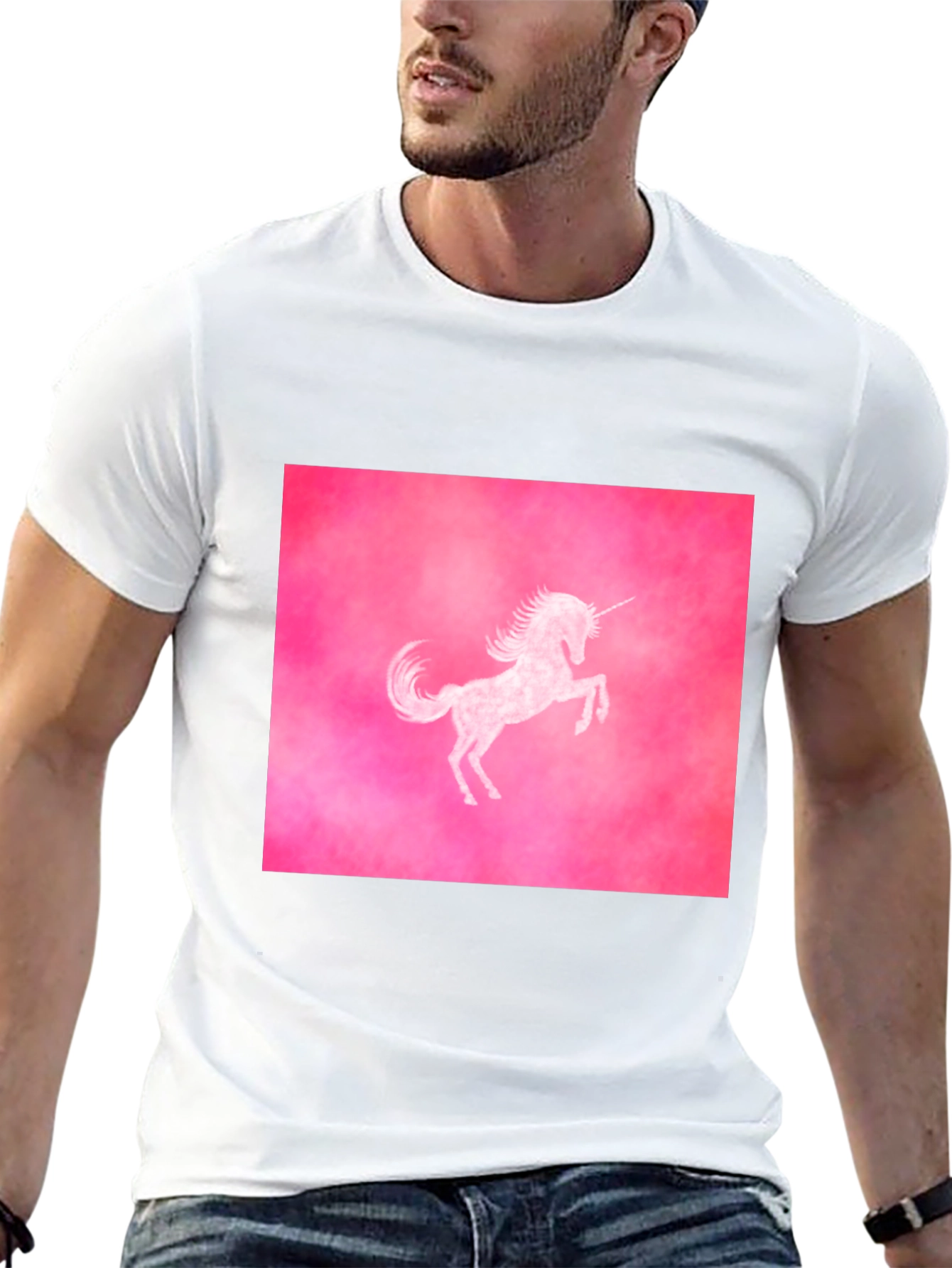Unicorn Graphic Tee - Pink Fantasy