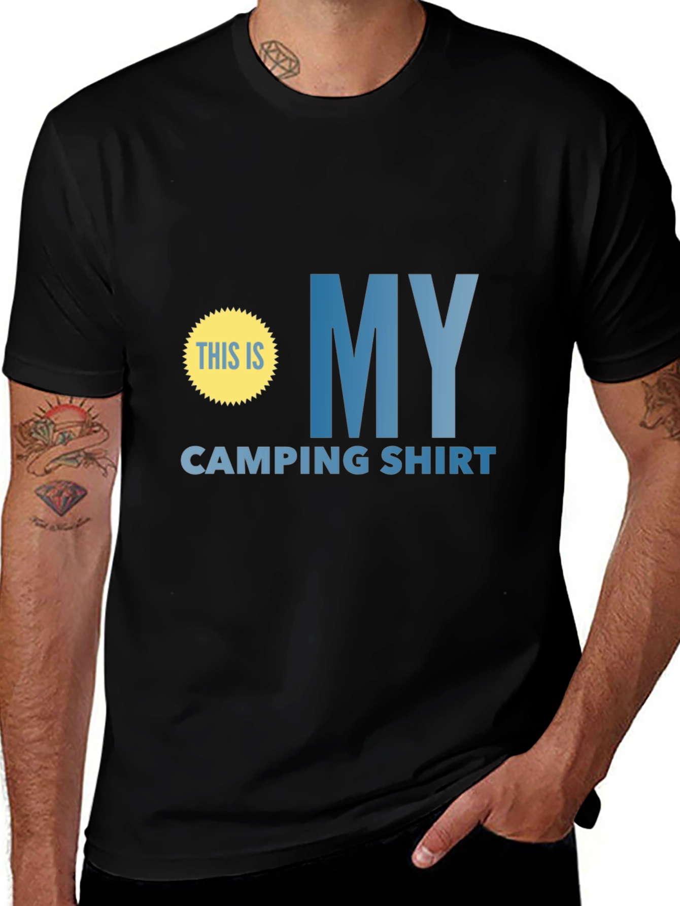 This Is My Camping Shirt -  Mens Graphic Tee