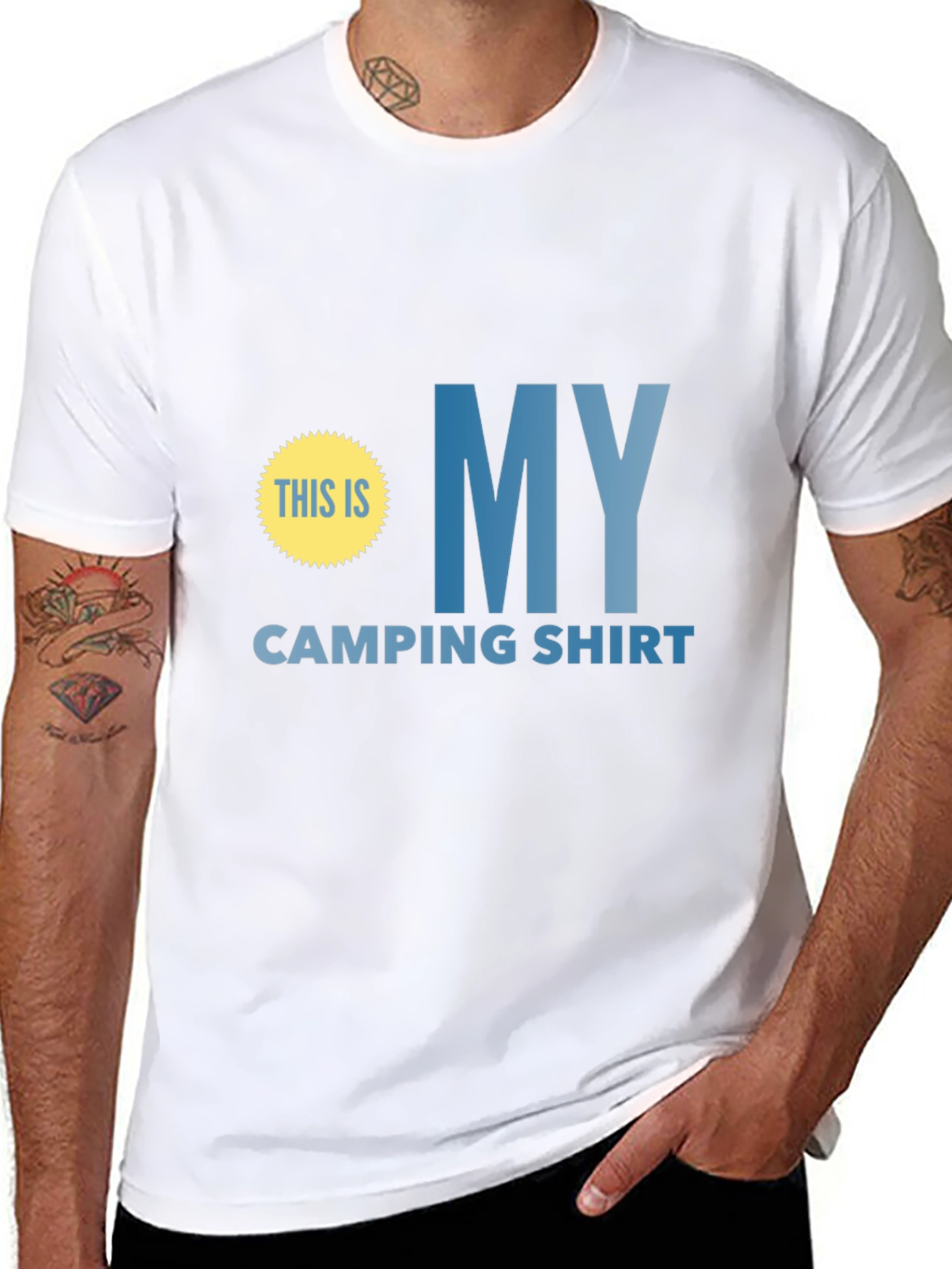 This Is My Camping Shirt -  Mens Graphic Tee