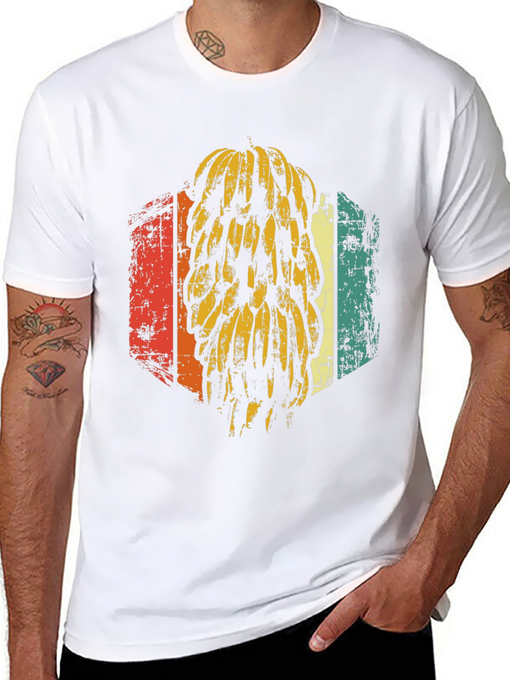 Retro Banana Bunch T-Shirt