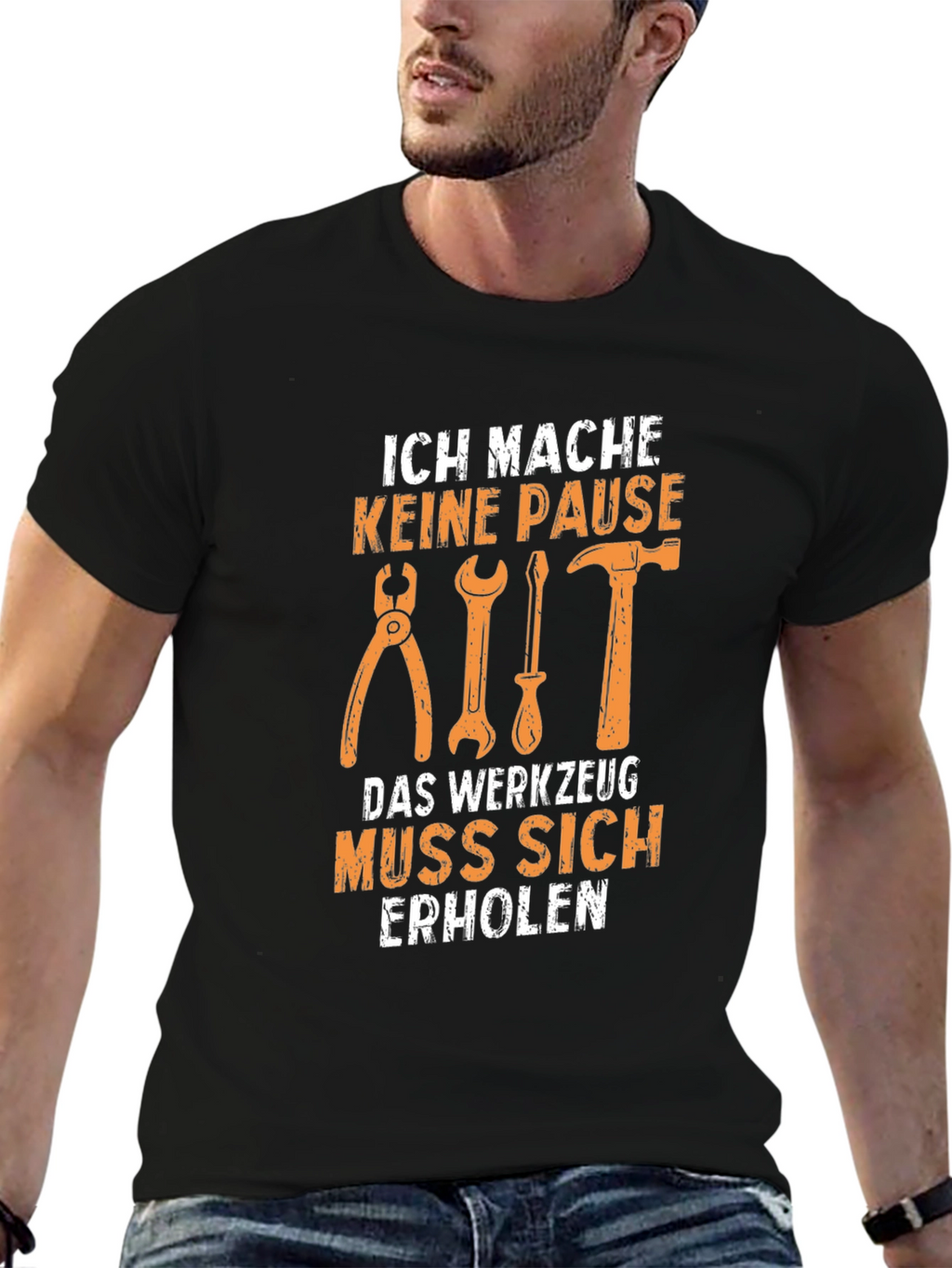 Ich Mache Keine Pause Graphic T-Shirt