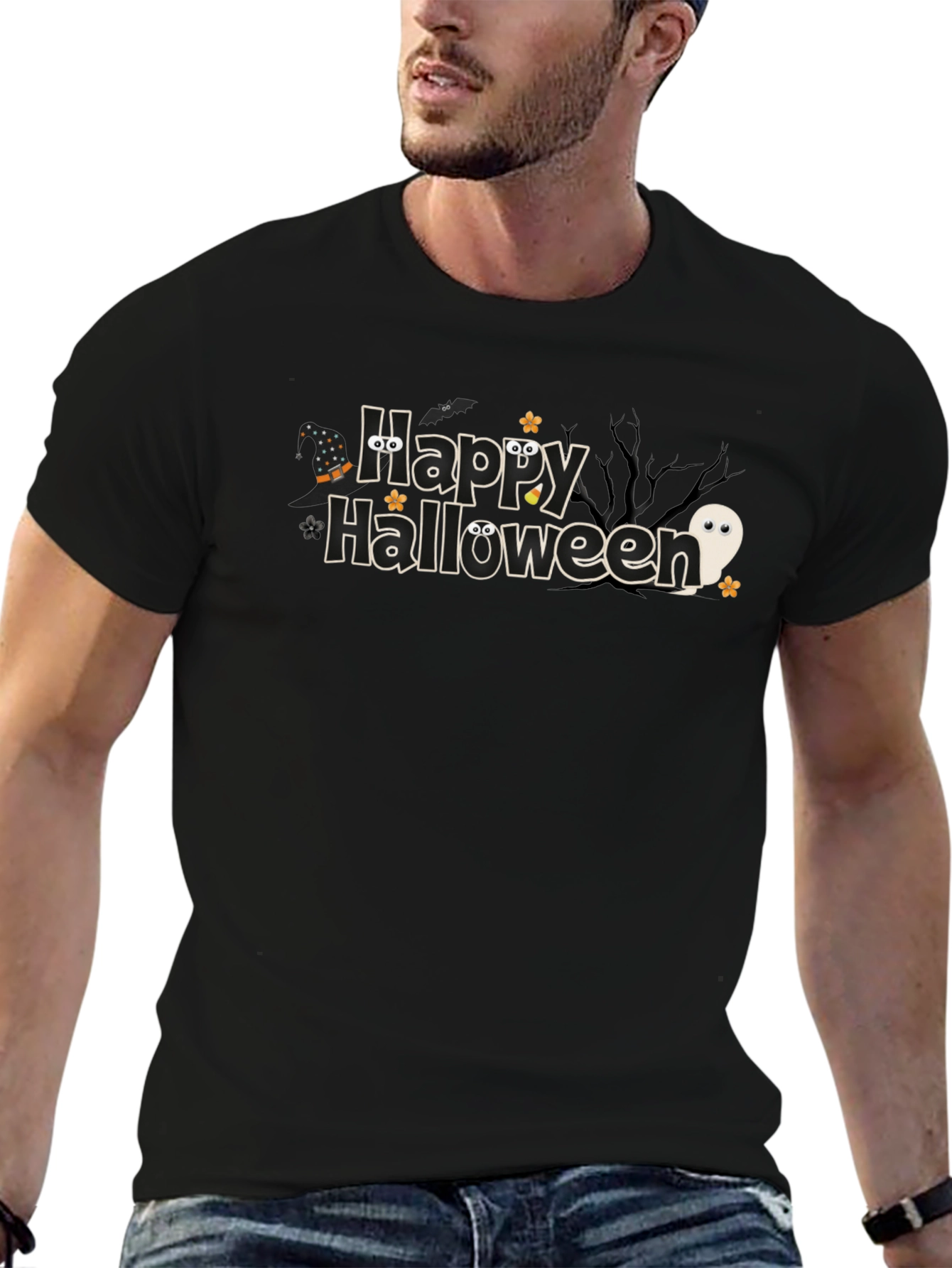 Happy Halloween Graphic T-Shirt