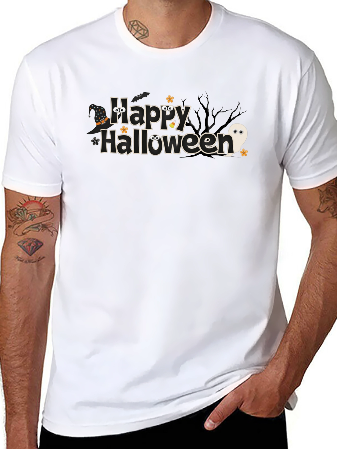 Happy Halloween Graphic T-Shirt