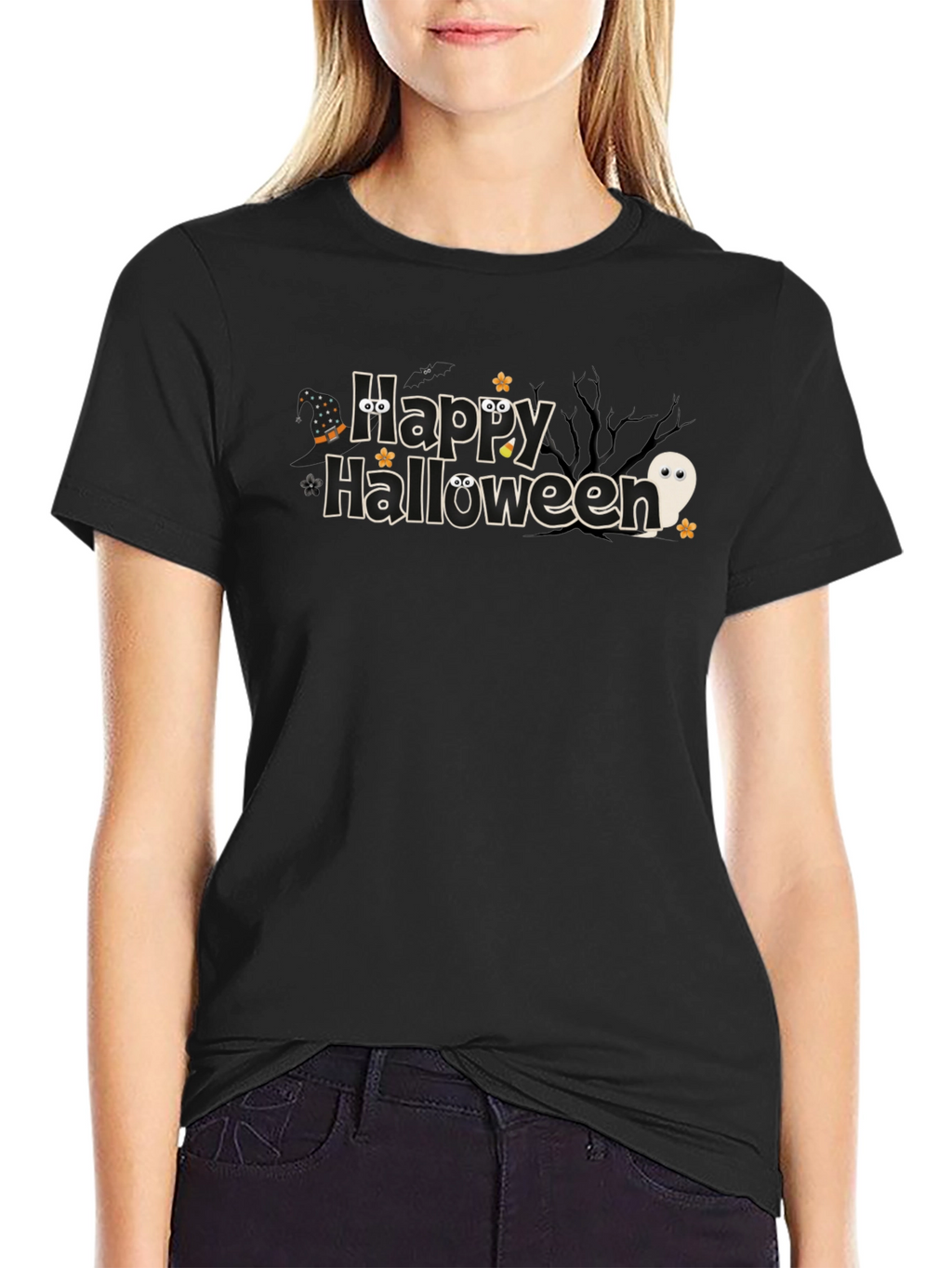 Happy Halloween Graphic T-Shirt