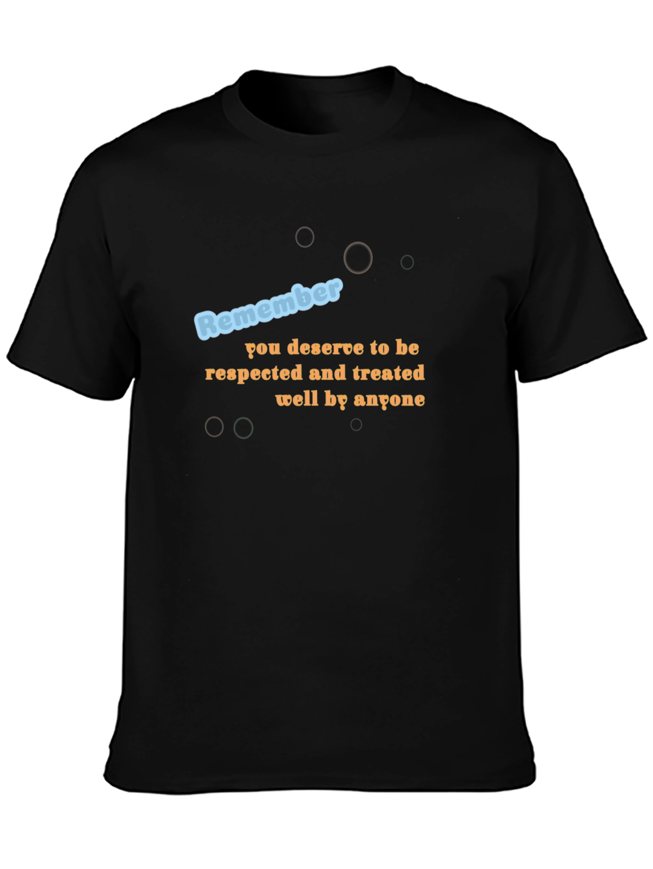Inspirational Graphic Tee - Remember Respect