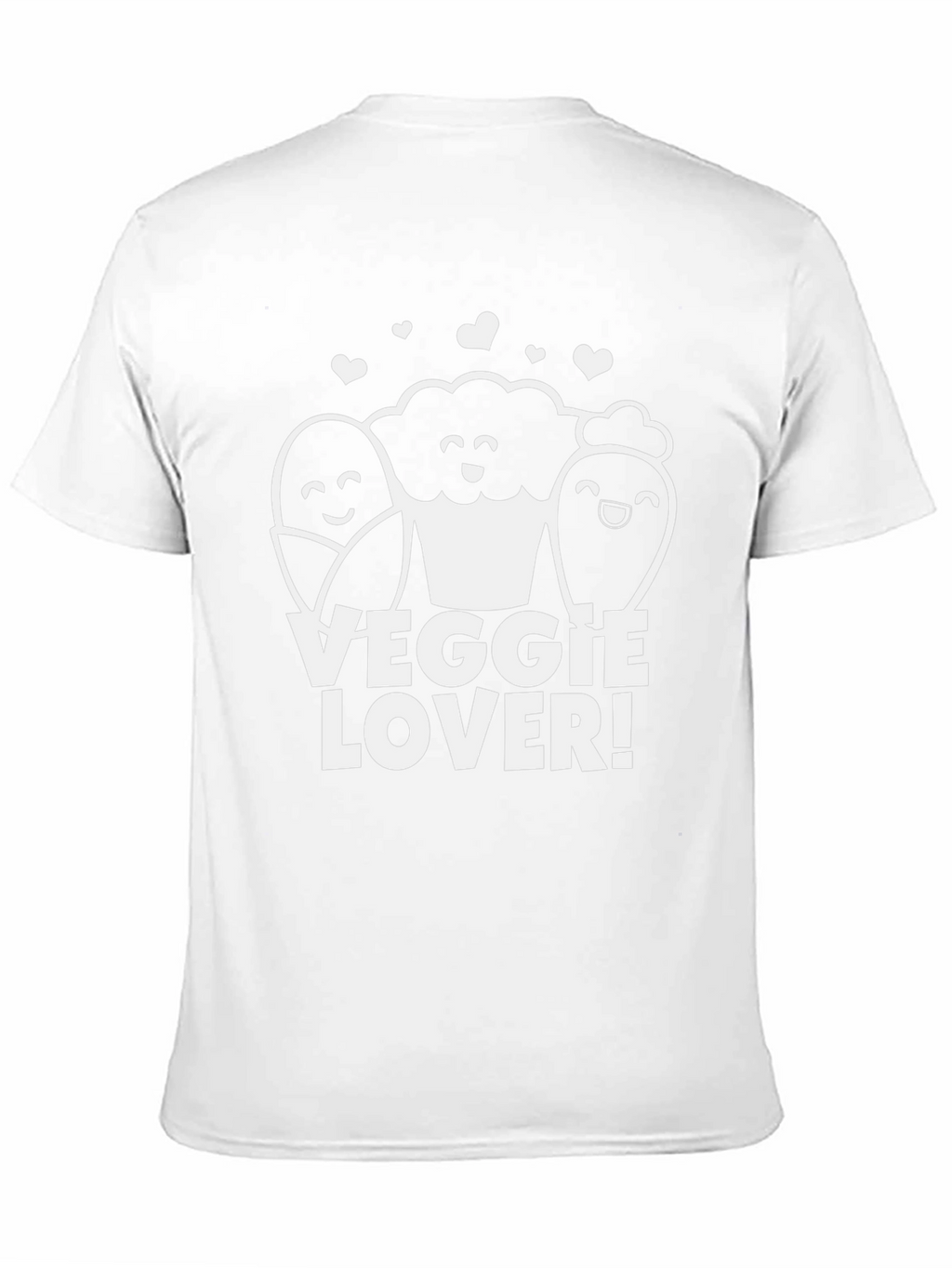 Veggie Lover Graphic T-Shirt - Black