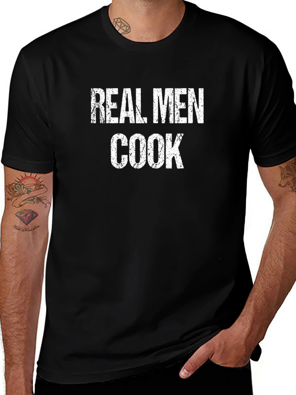 Real Men Cook Graphic Tee