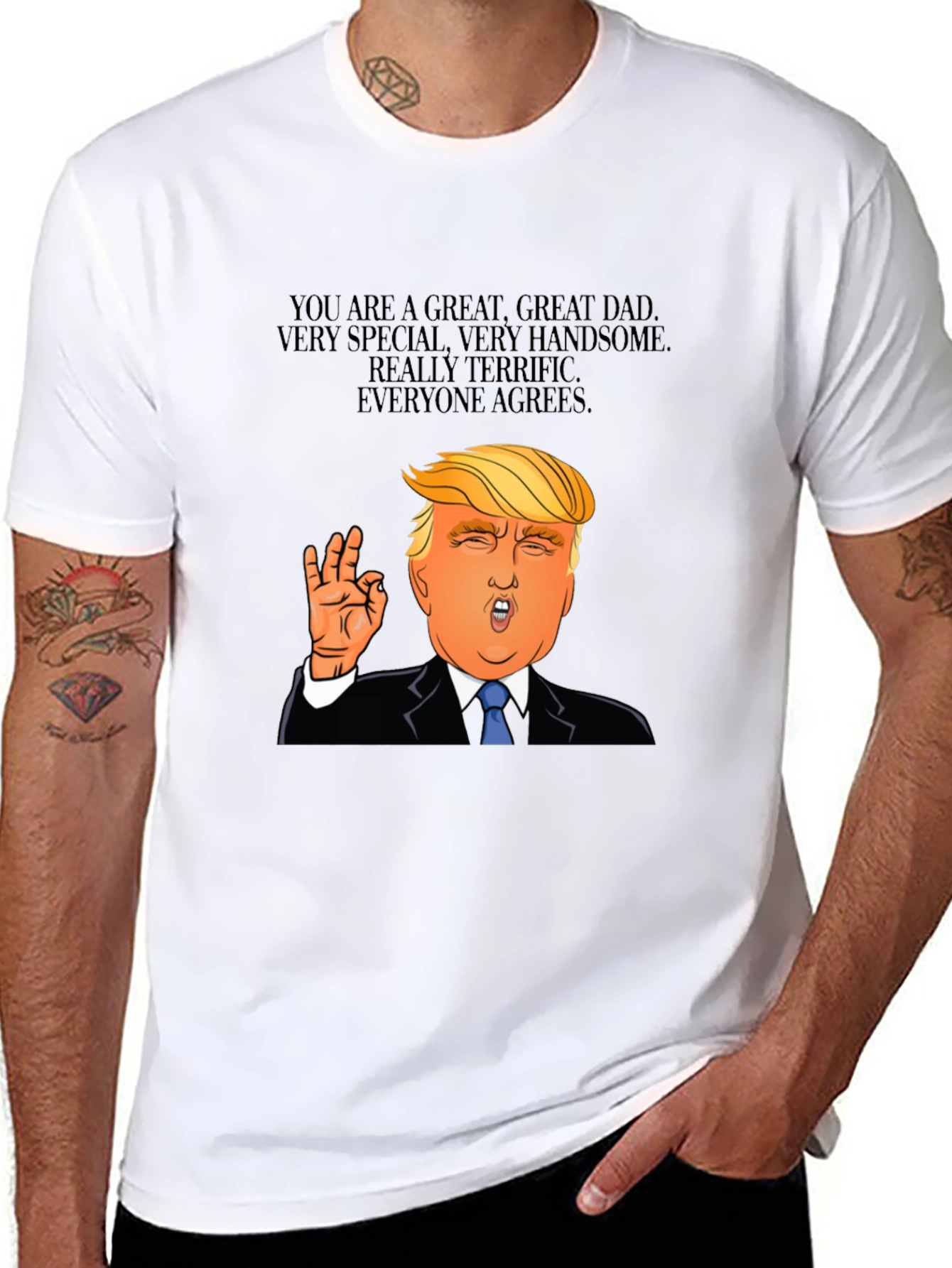 Great Dad Trump T-Shirt