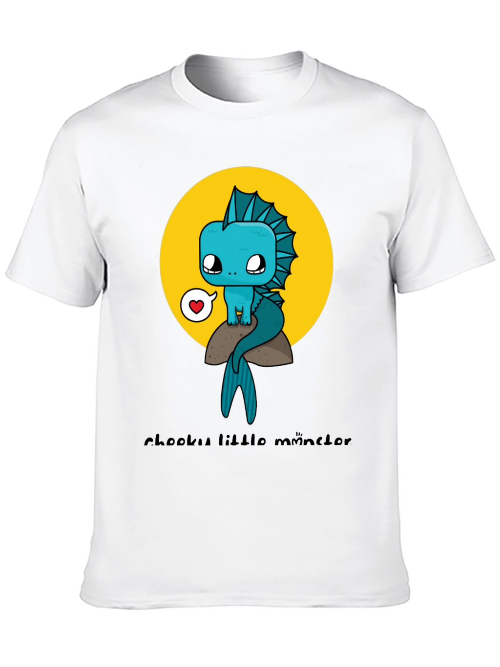 Cute Cartoon Monster Graphic Tee