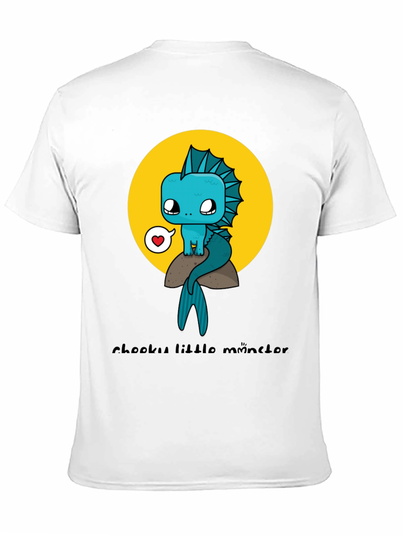 Cute Cartoon Monster Graphic Tee