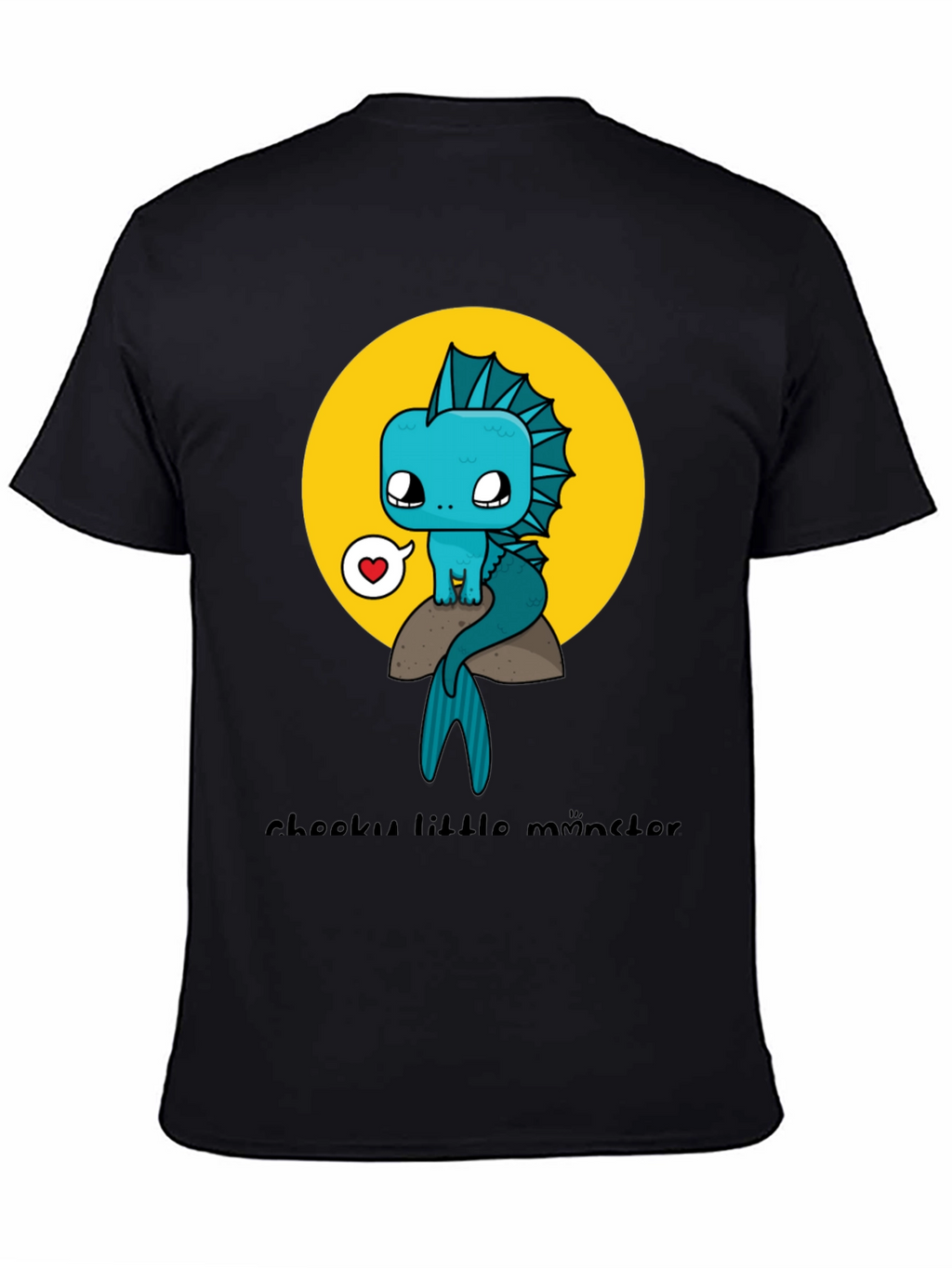Cute Cartoon Monster Graphic Tee