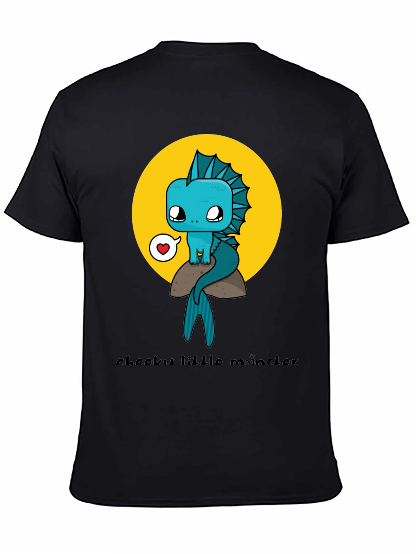 Cute Cartoon Monster Graphic Tee