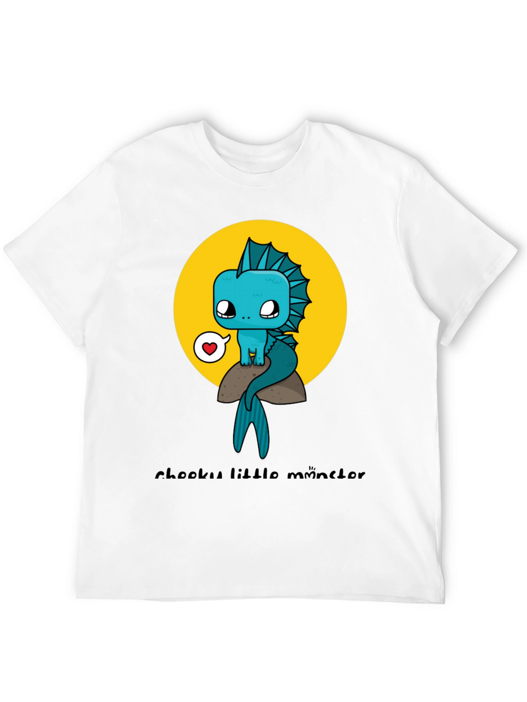 Cute Cartoon Monster Graphic Tee