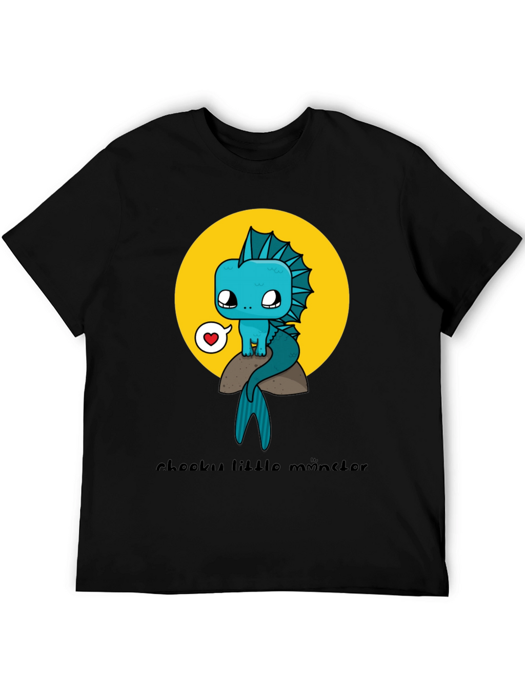 Cute Cartoon Monster Graphic Tee