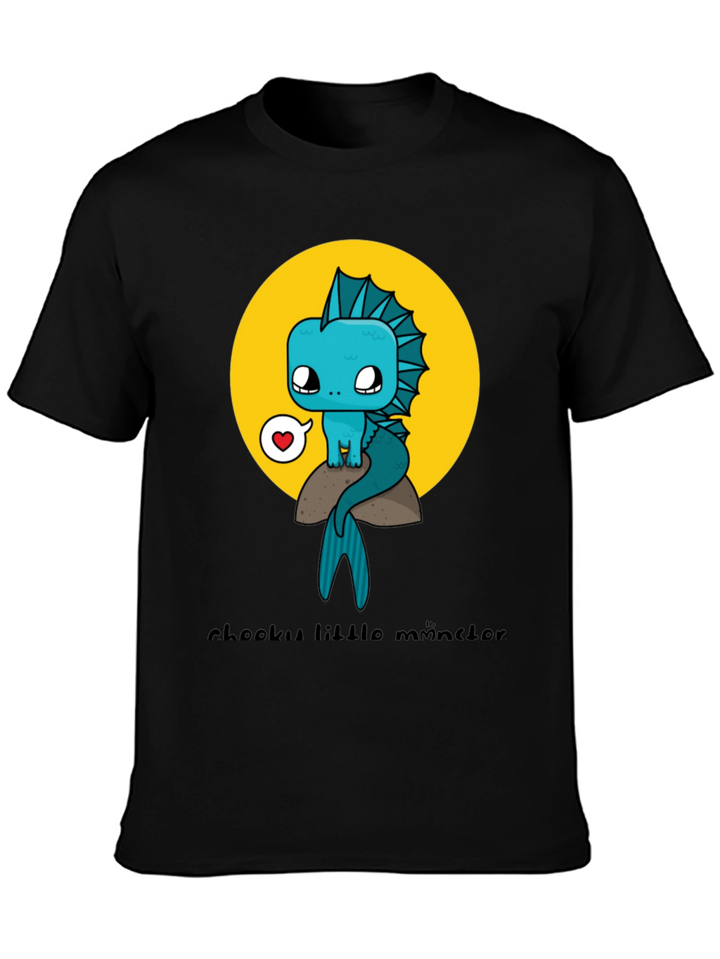 Cute Cartoon Monster Graphic Tee