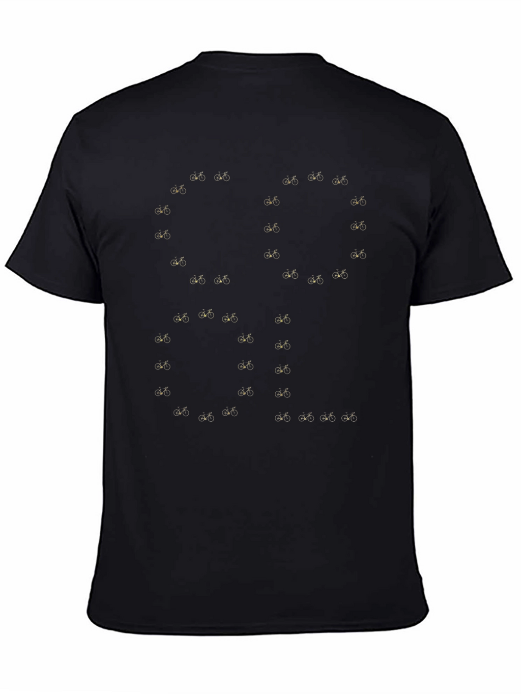 Cool Bike Graphic T-Shirt - Black