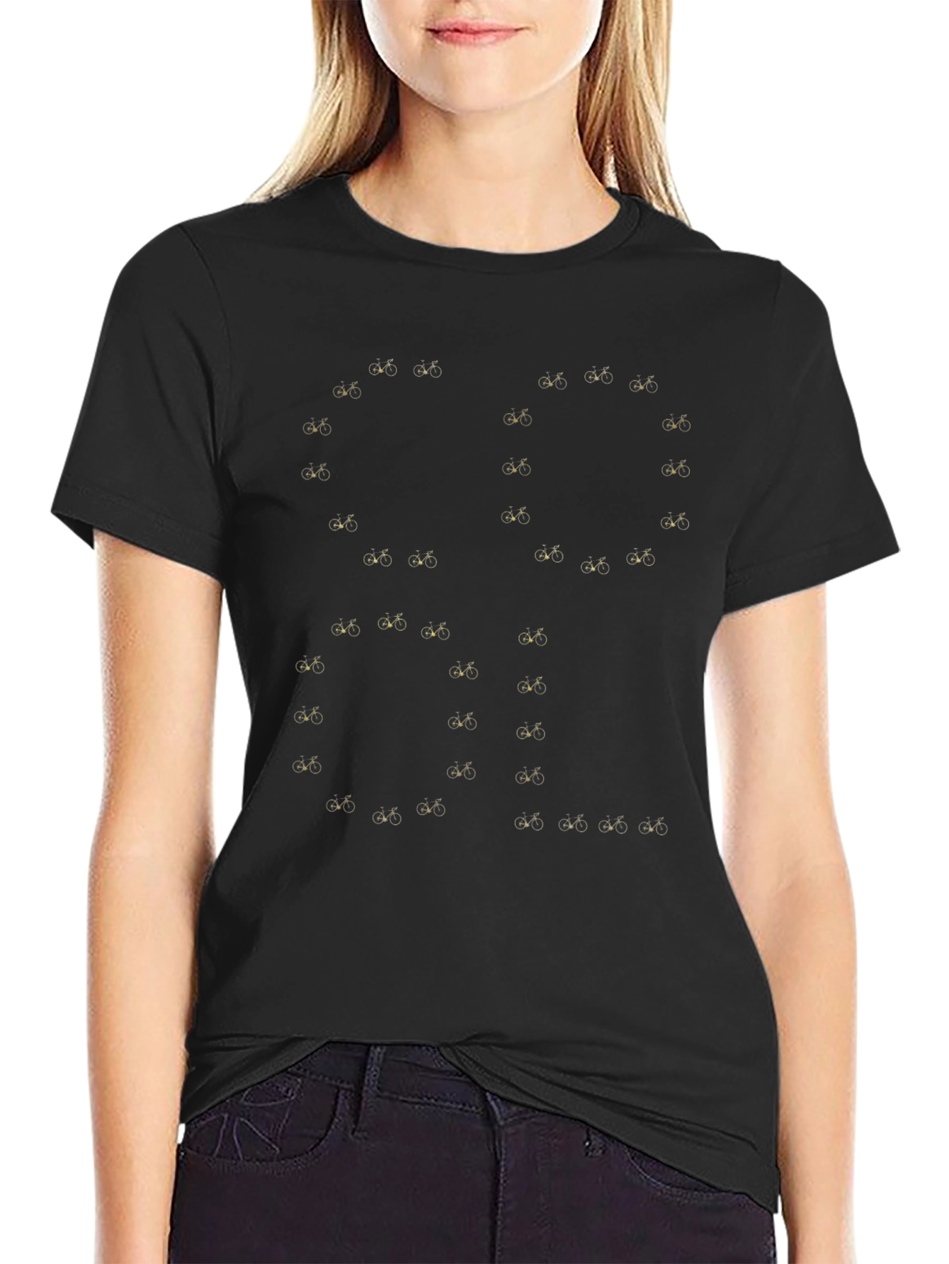 Cool Bike Graphic T-Shirt - Black