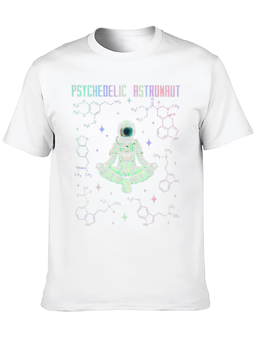 Psychedelic Astronaut Graphic T-Shirt