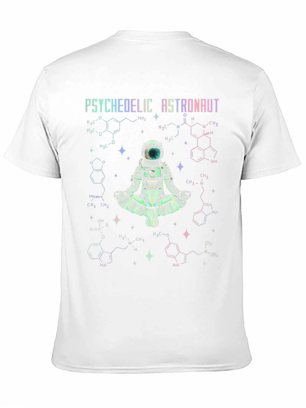 Psychedelic Astronaut Graphic T-Shirt