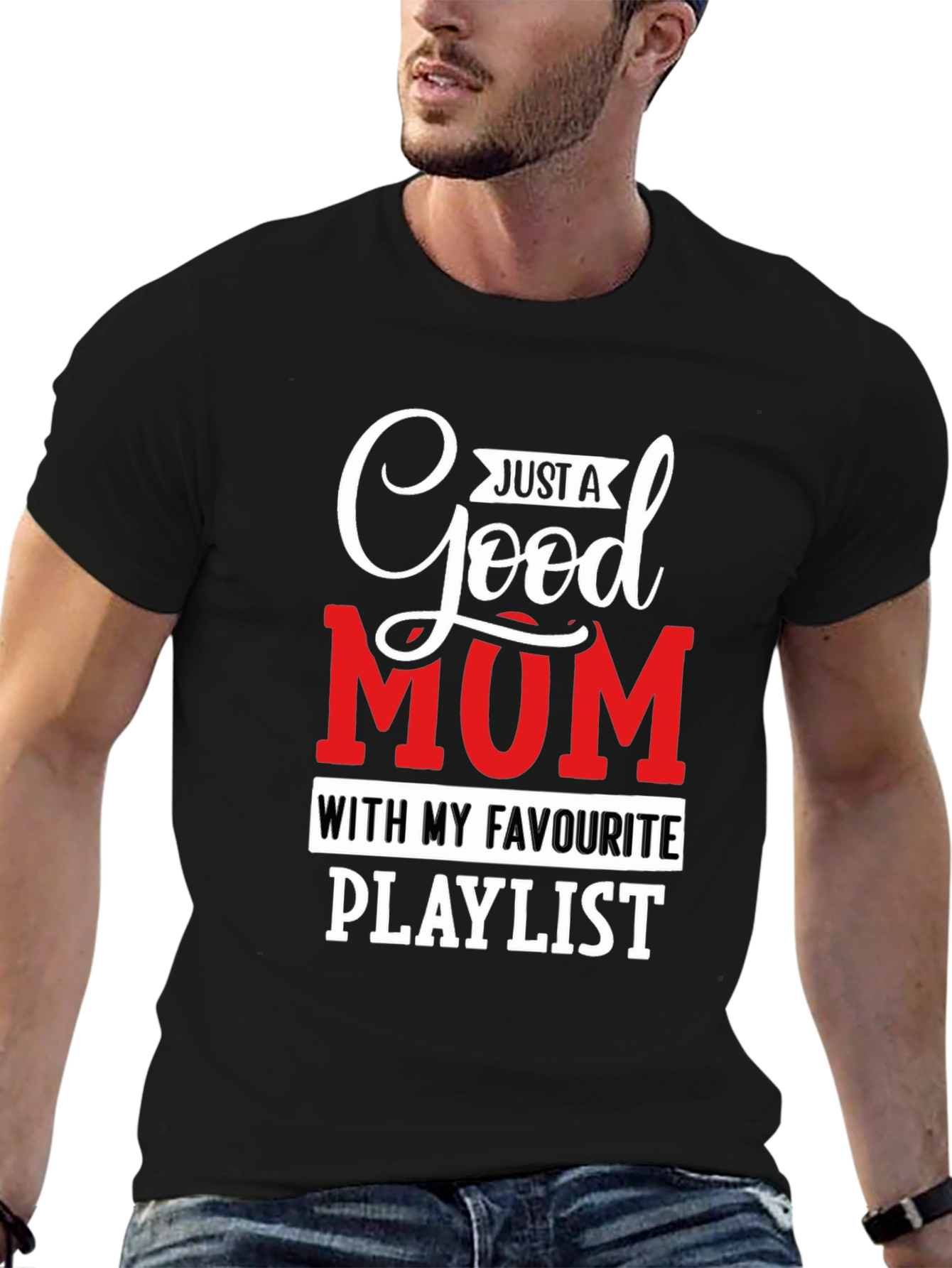 Good Mum Playlist T-Shirt