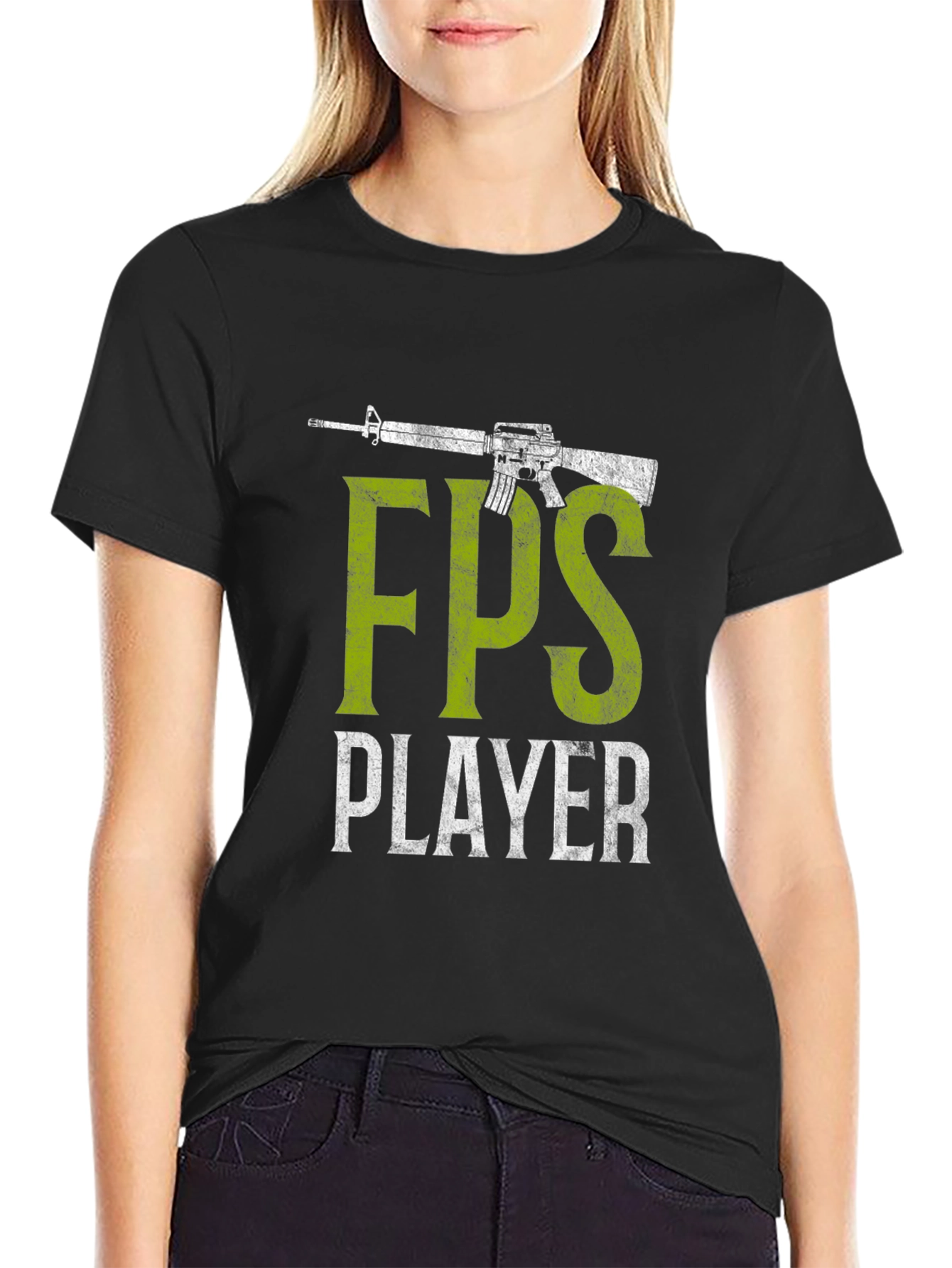 FPS Player Graphic Tee - Gamer Gift