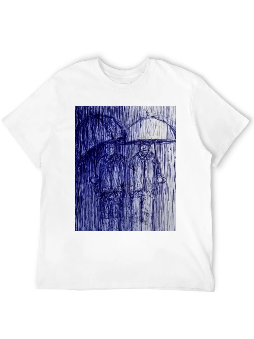 Rainy Day Sketch Graphic Tee