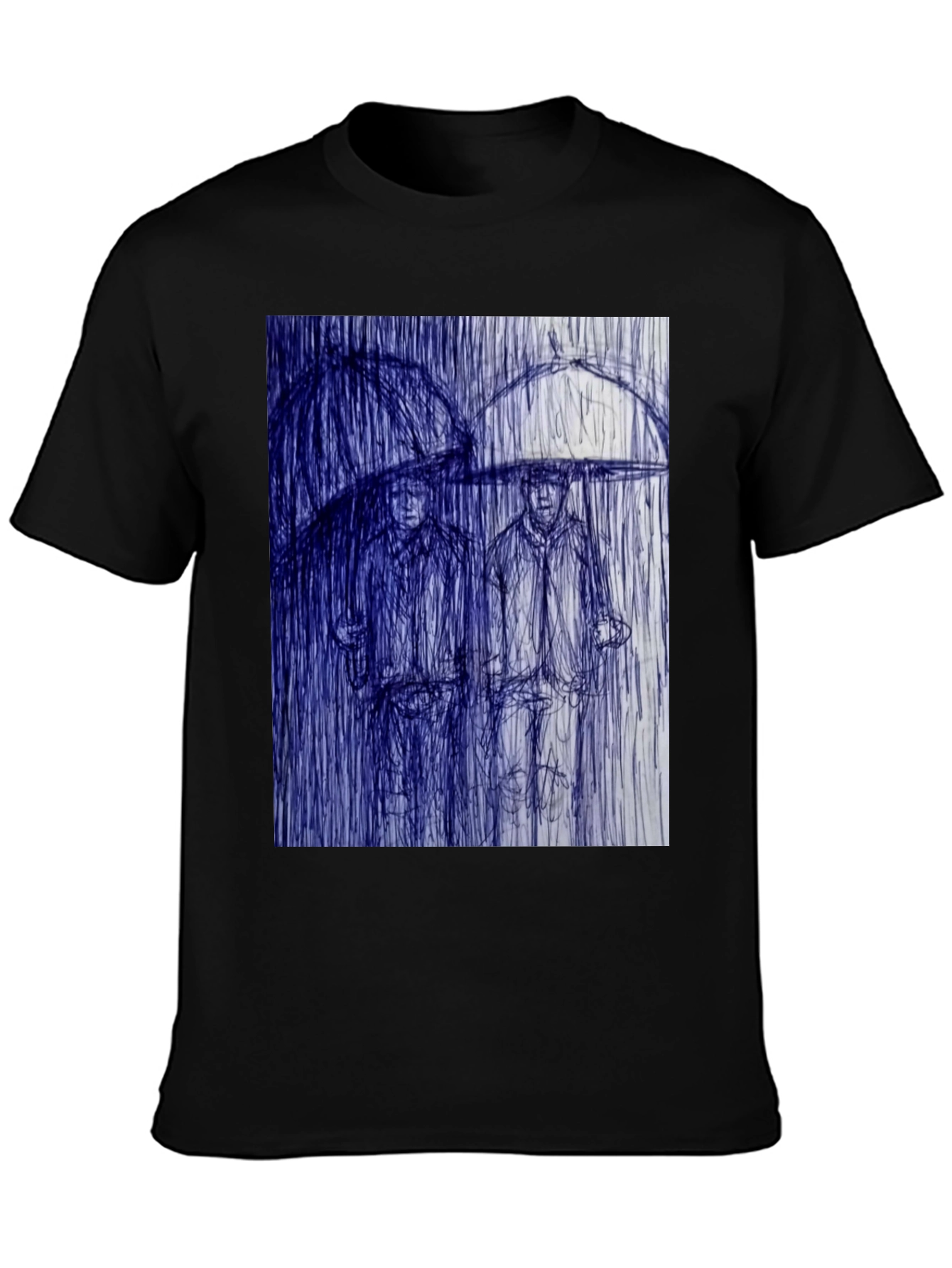 Rainy Day Sketch Graphic Tee