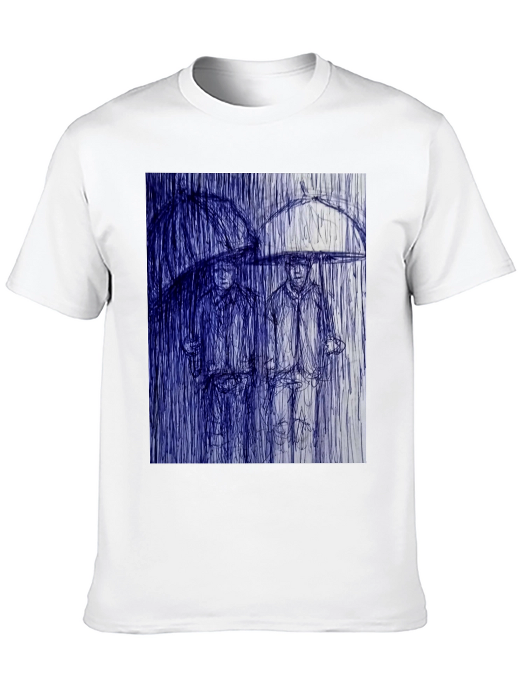 Rainy Day Sketch Graphic Tee