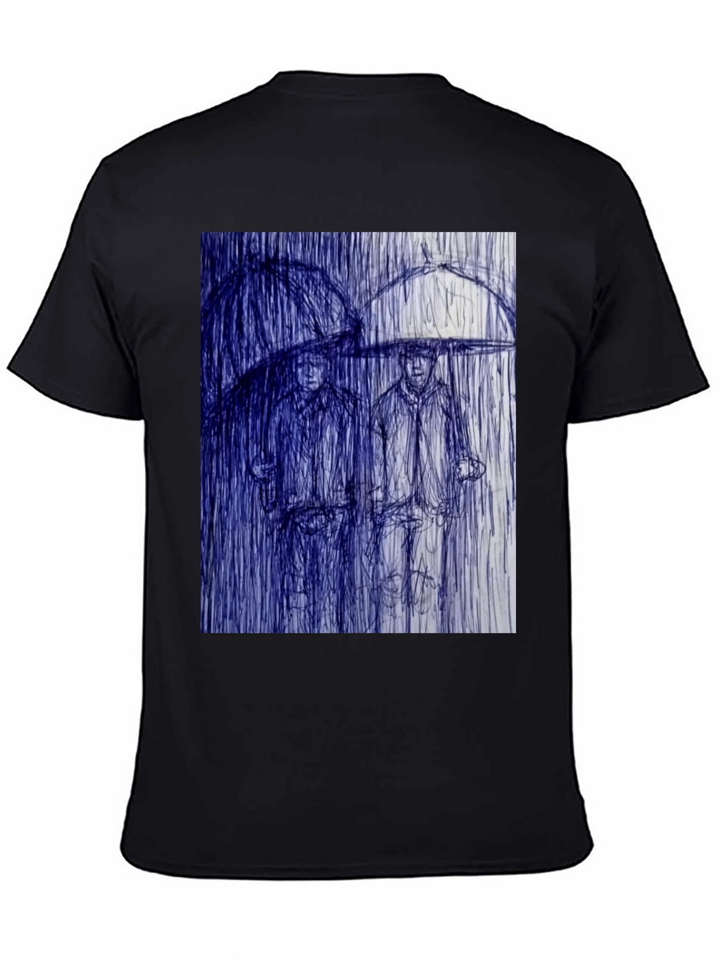 Rainy Day Sketch Graphic Tee
