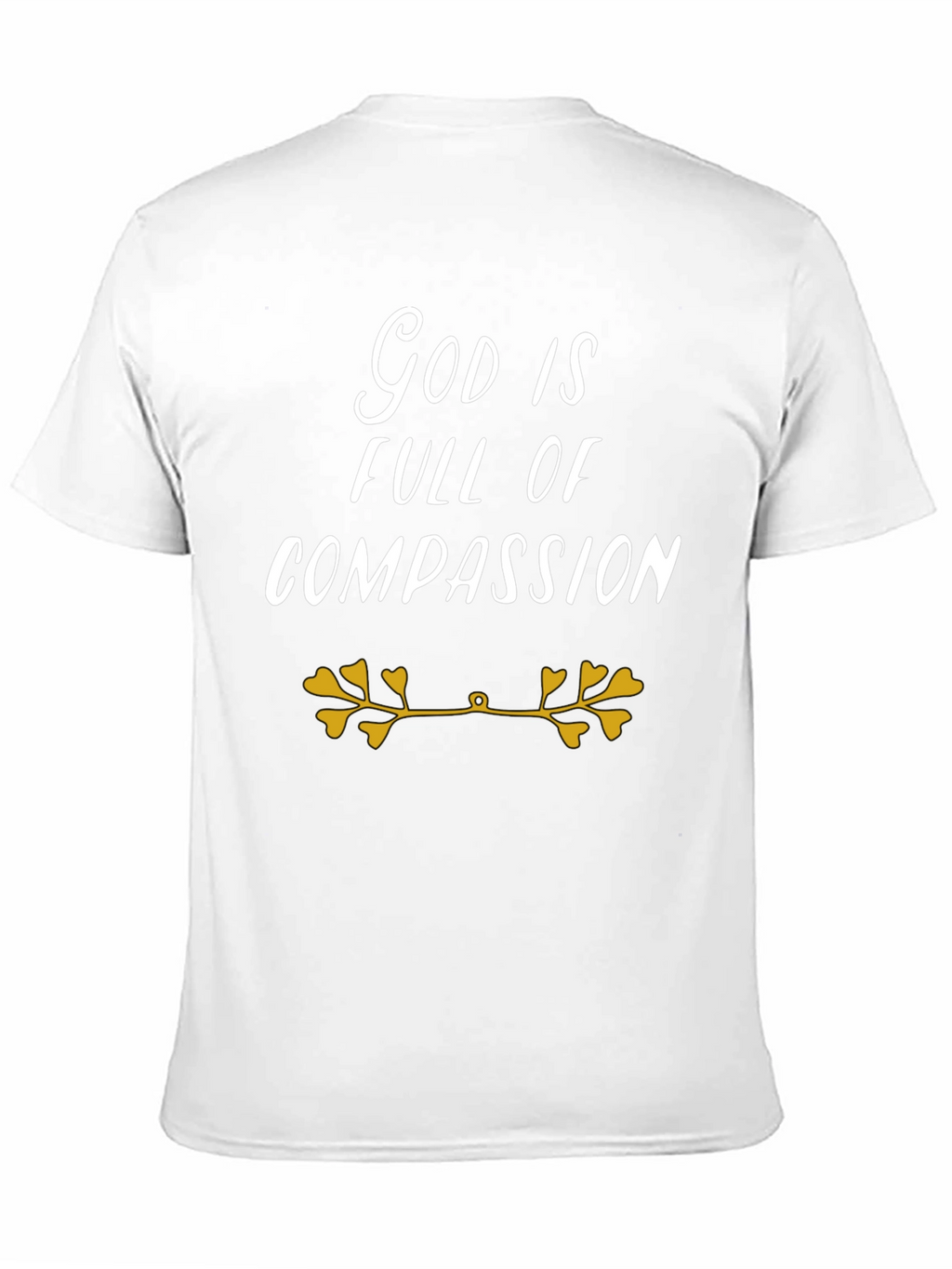 God Is Full Of Compassion Black T-Shirt