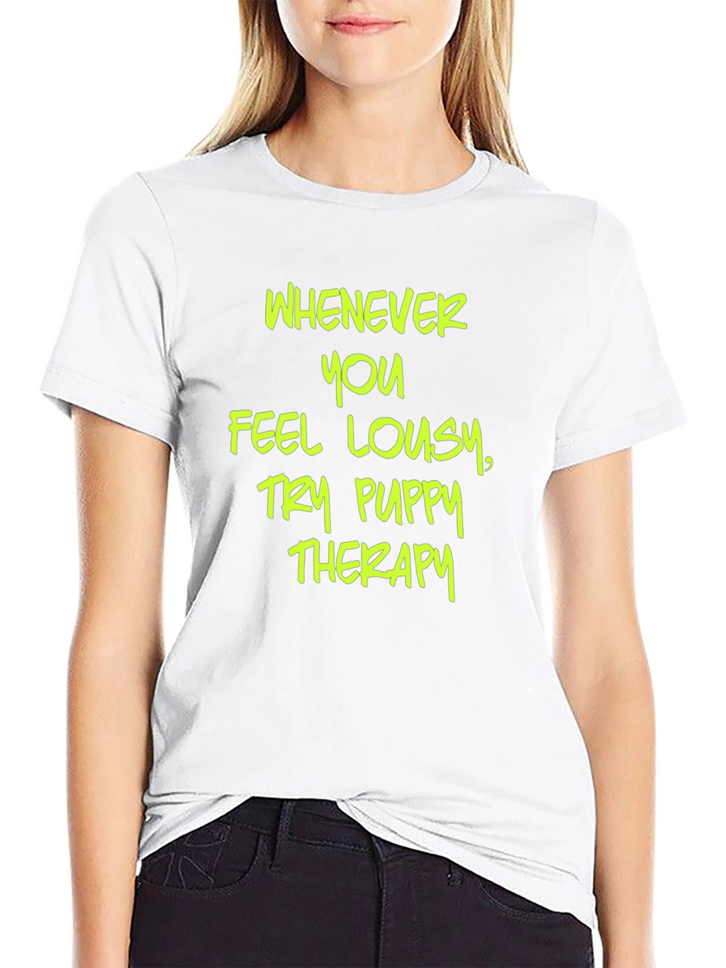 Puppy Therapy T-Shirt - Comfort and Style