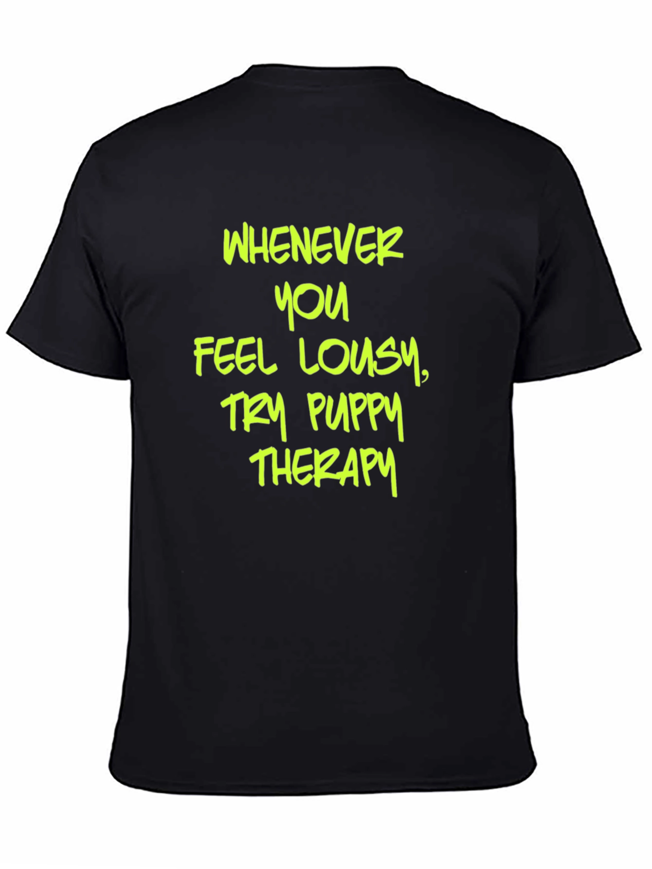 Puppy Therapy T-Shirt - Comfort and Style
