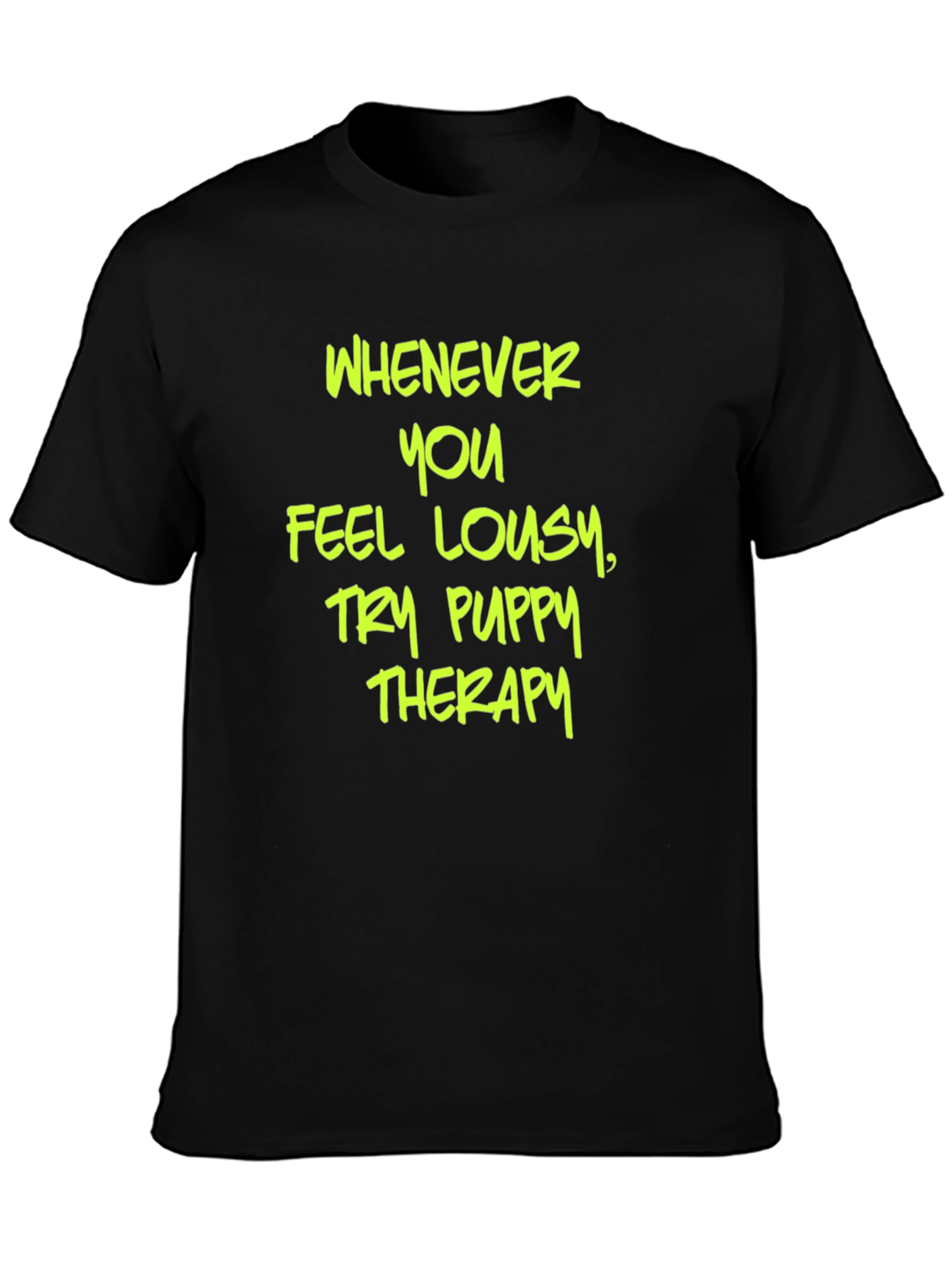 Puppy Therapy T-Shirt - Comfort and Style