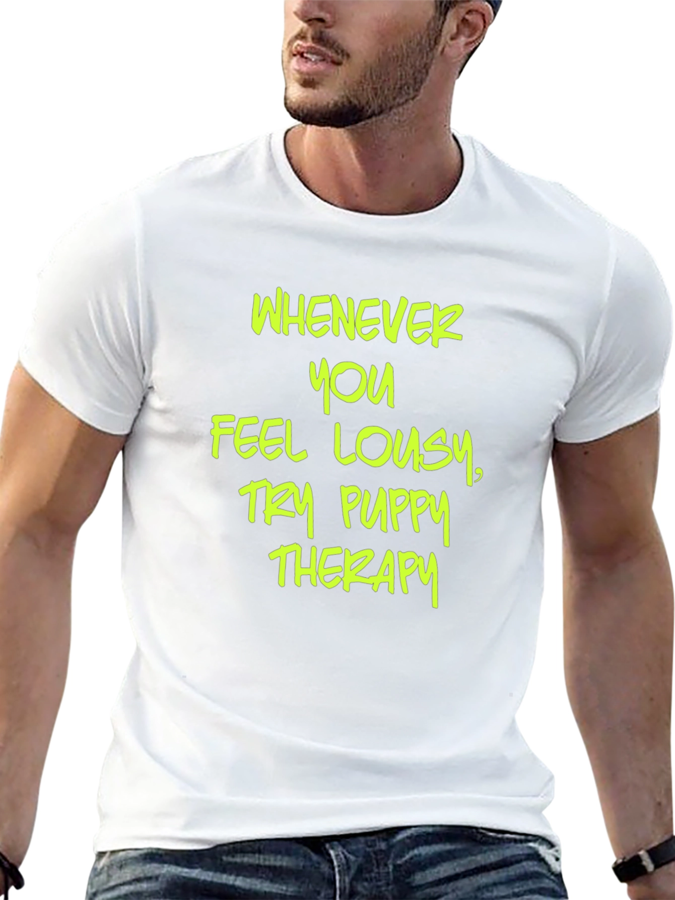 Puppy Therapy T-Shirt - Comfort and Style