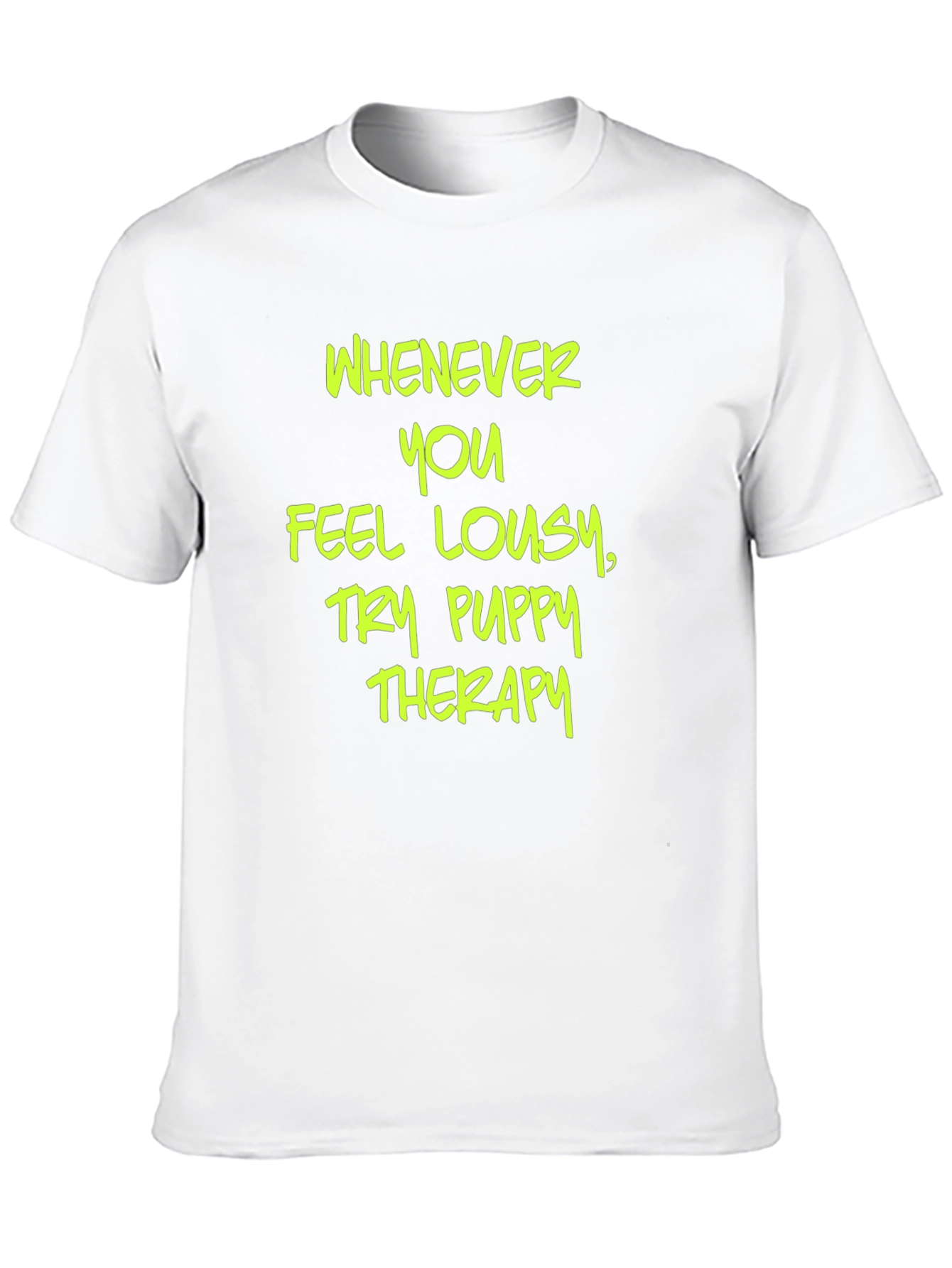 Puppy Therapy T-Shirt - Comfort and Style