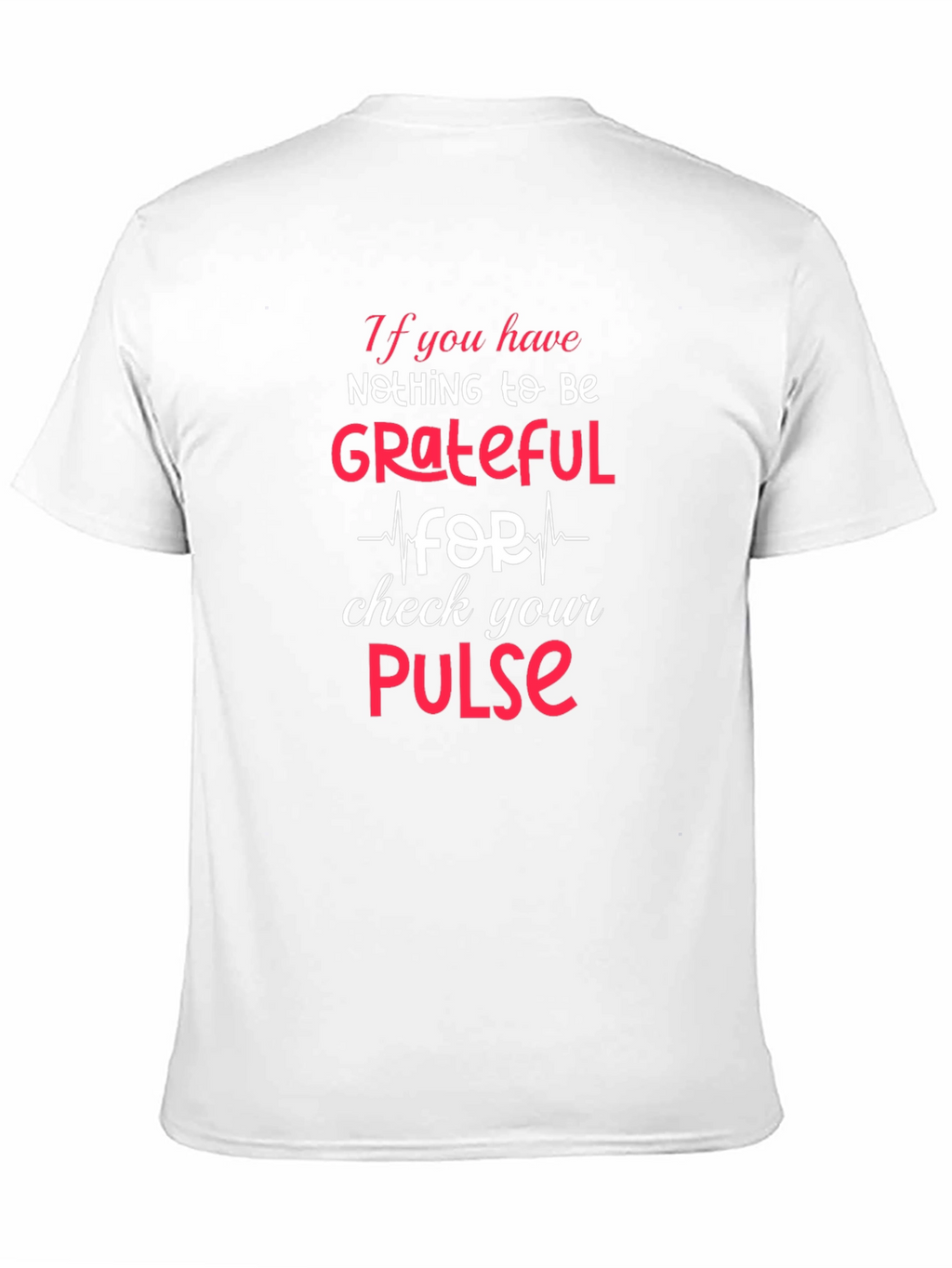 Grateful Pulse T-Shirt - Black Cotton Blend