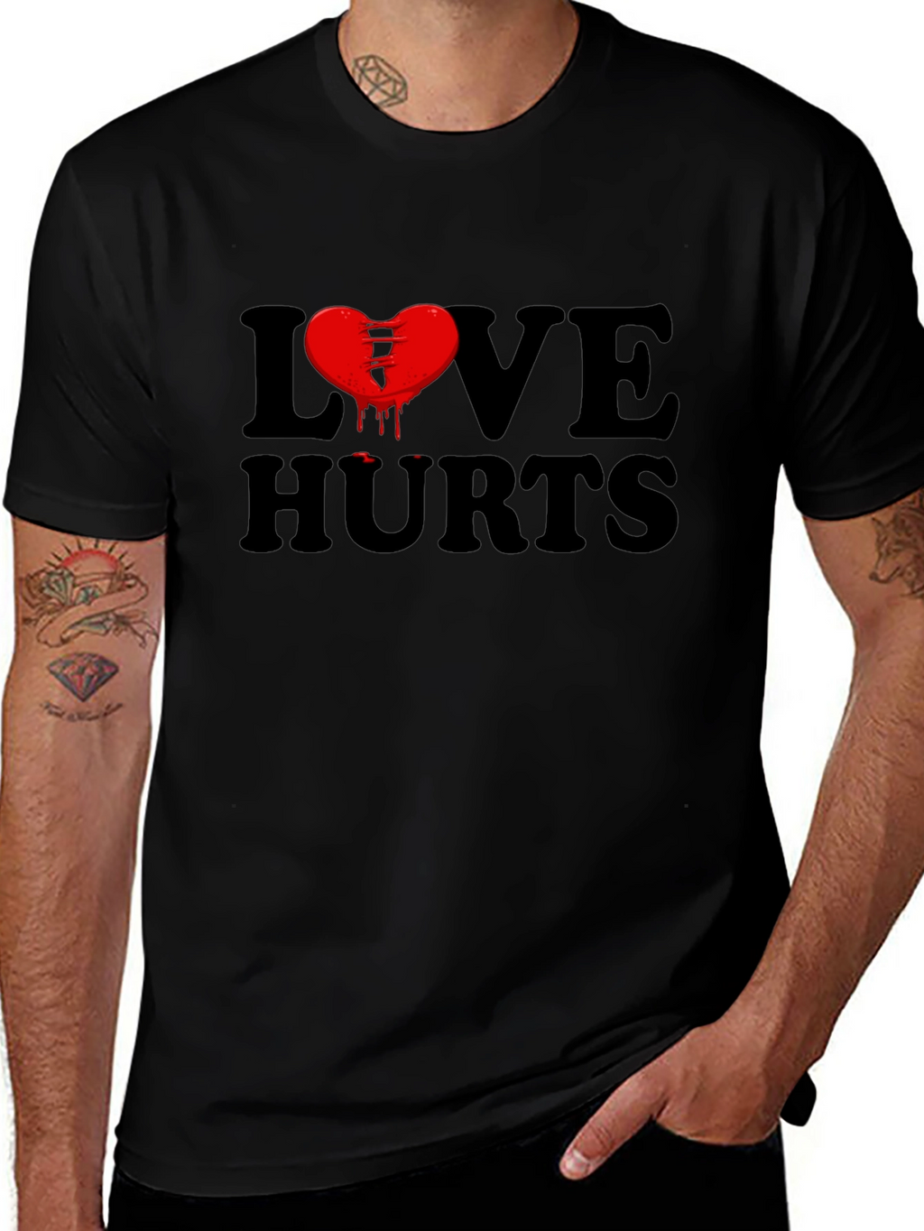 Love Hurts Graphic T-Shirt